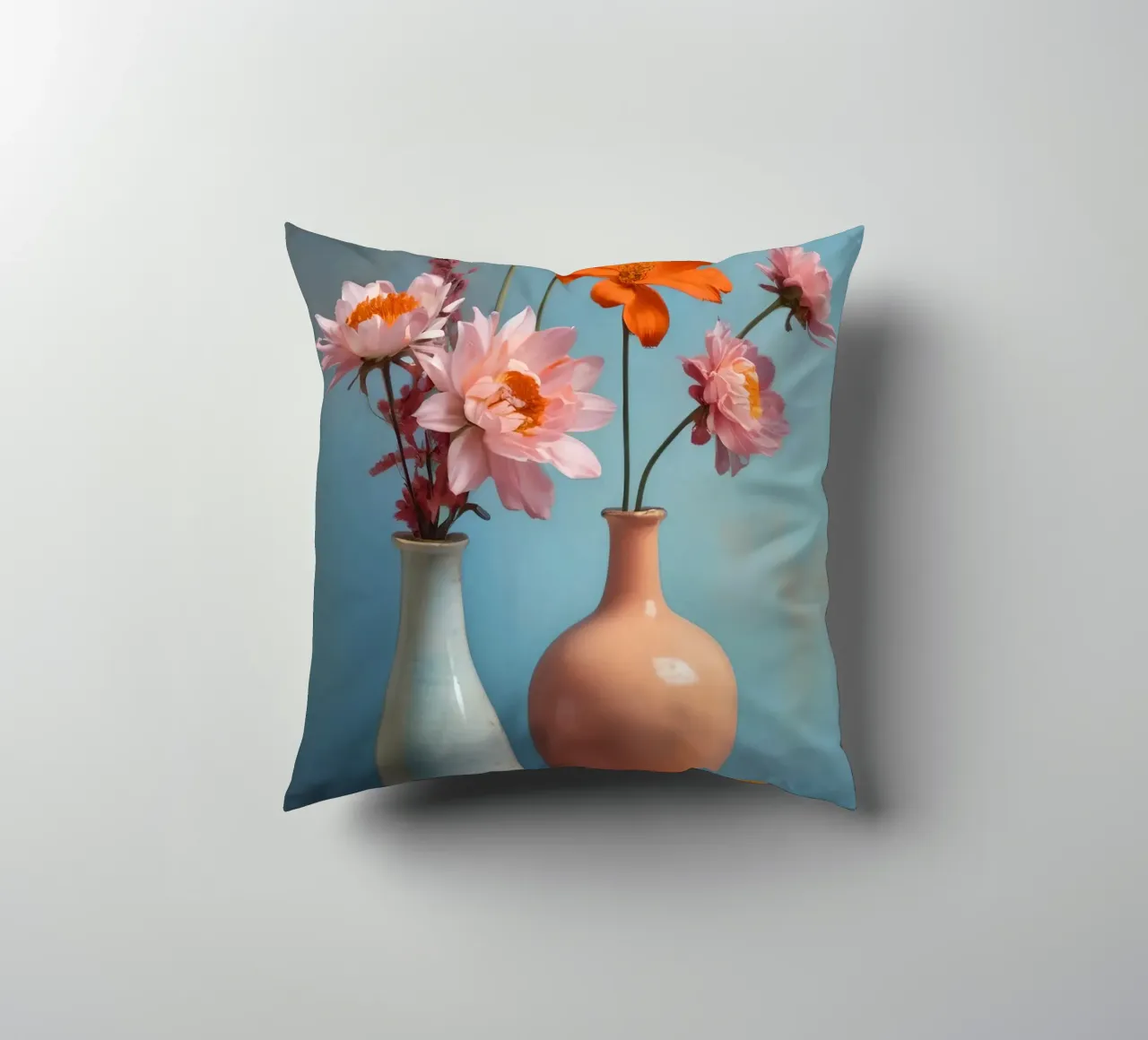 Spring Reverie in Soft Tones cuscino da Indigo Rain