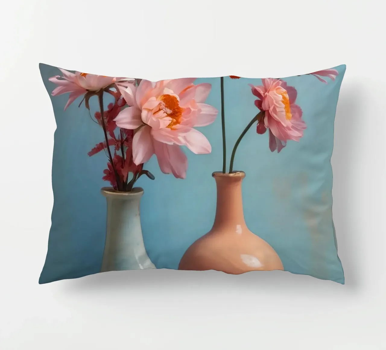 Spring Reverie in Soft Tones cuscino da Indigo Rain