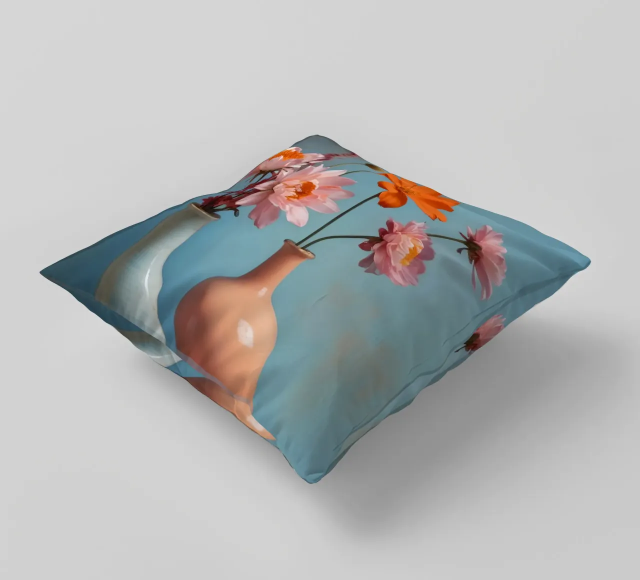 Spring Reverie in Soft Tones cuscino da Indigo Rain