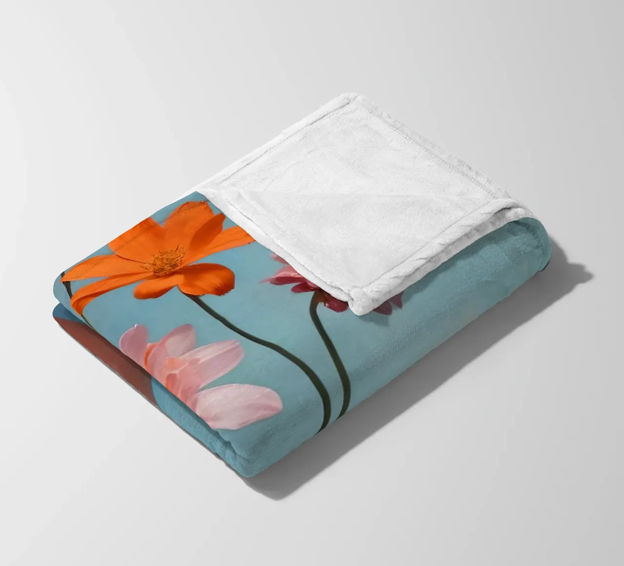 Spring Reverie in Soft Tones coperta in pile da Indigo Rain