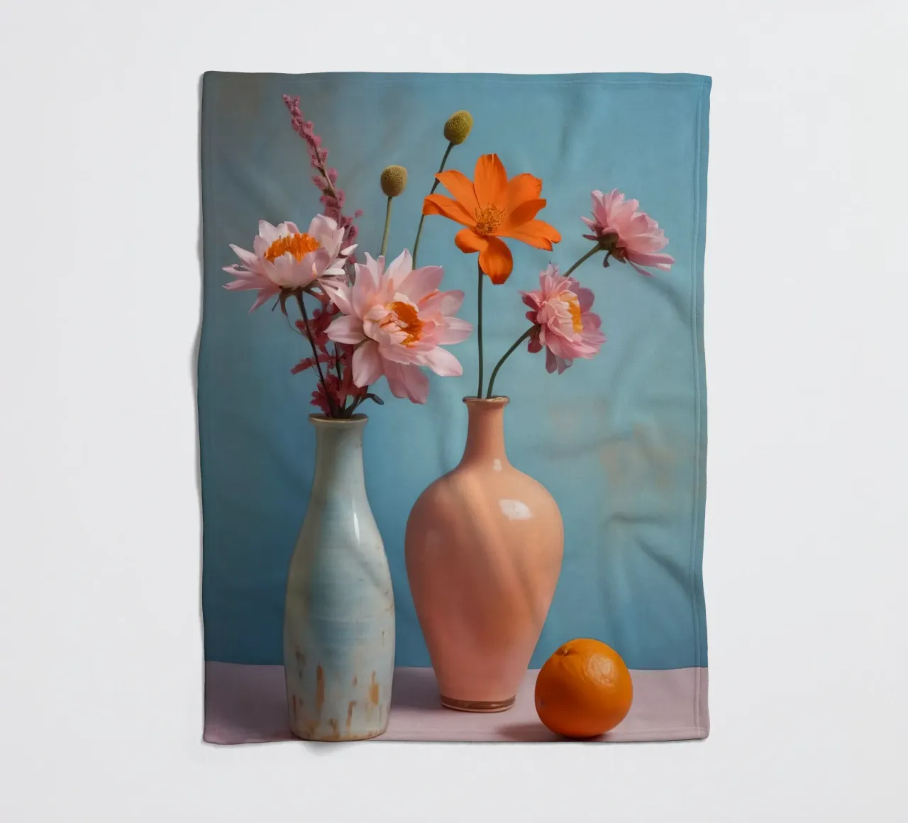 Spring Reverie in Soft Tones coperta in pile da Indigo Rain