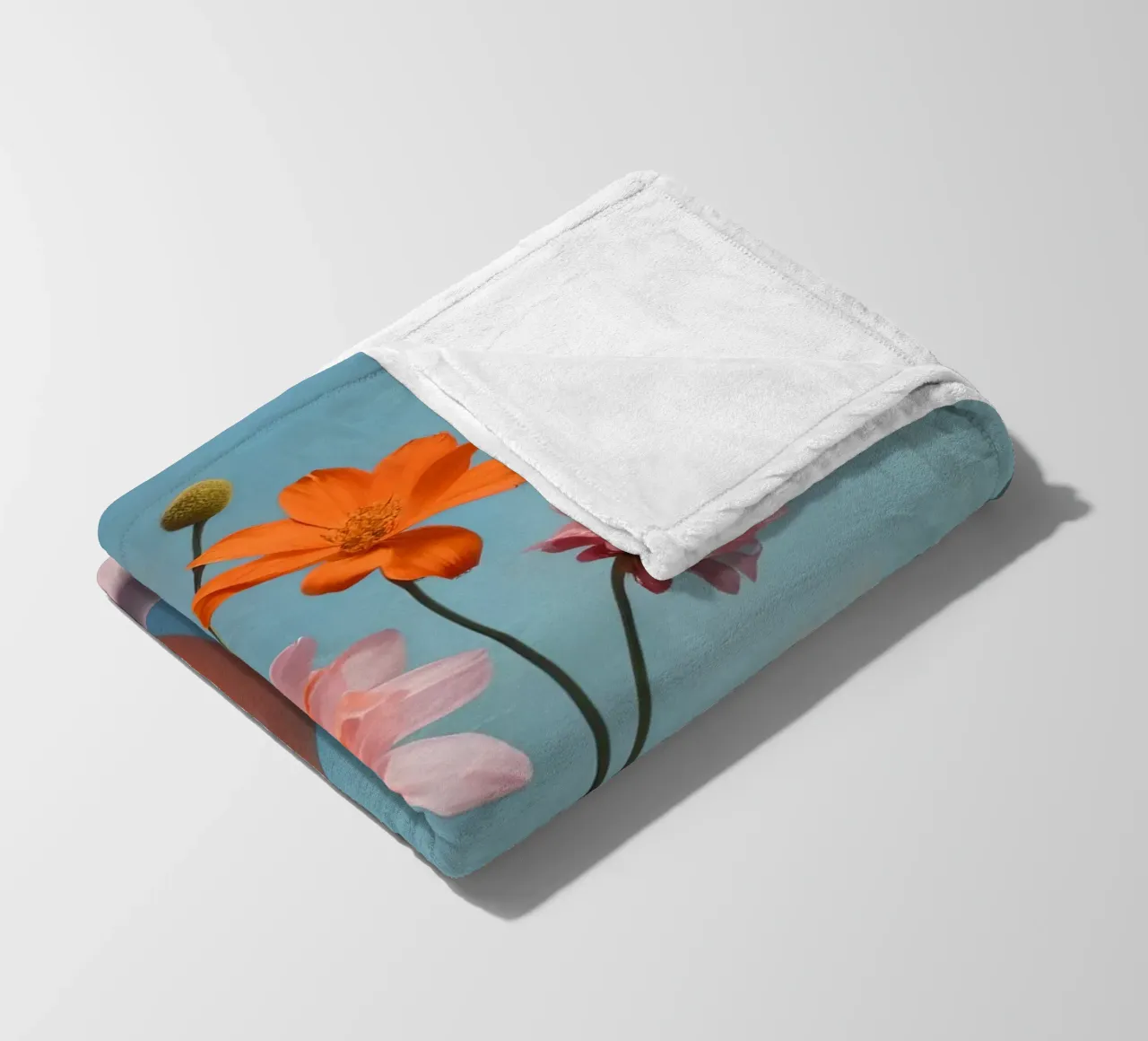 Spring Reverie in Soft Tones coperta in pile da Indigo Rain
