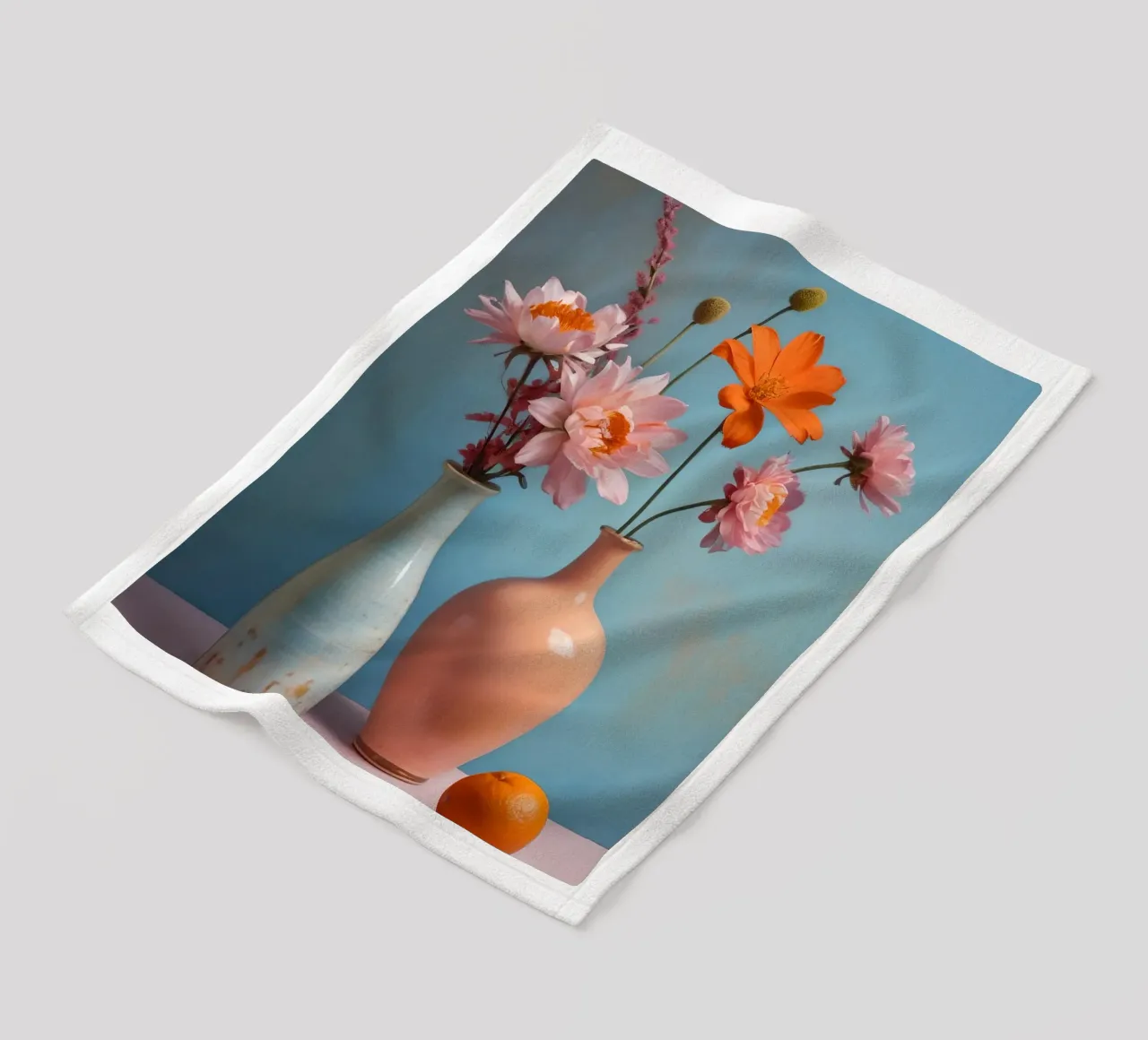 Spring Reverie in Soft Tones coperta in pile da Indigo Rain