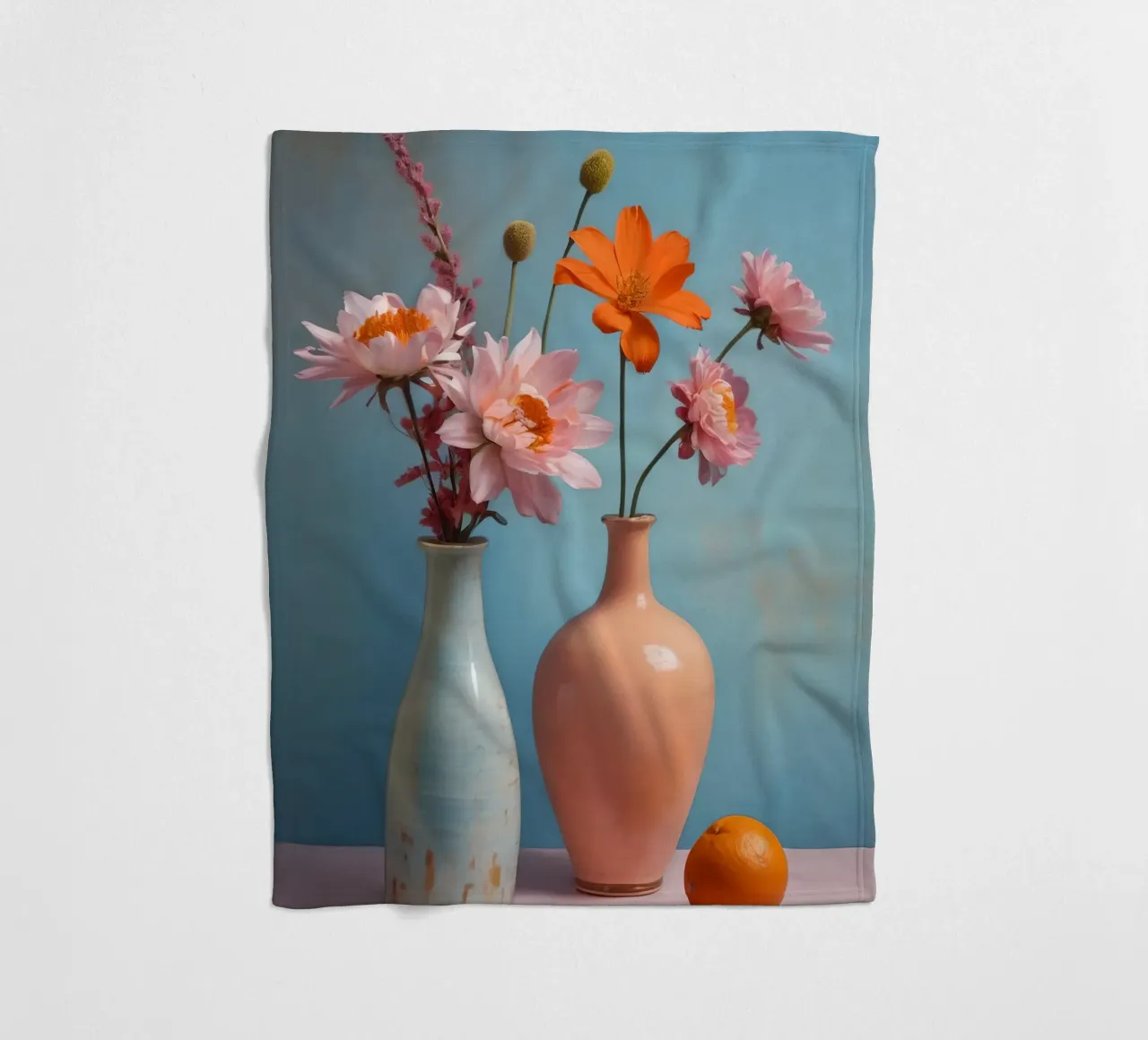 Spring Reverie in Soft Tones coperta in pile da Indigo Rain