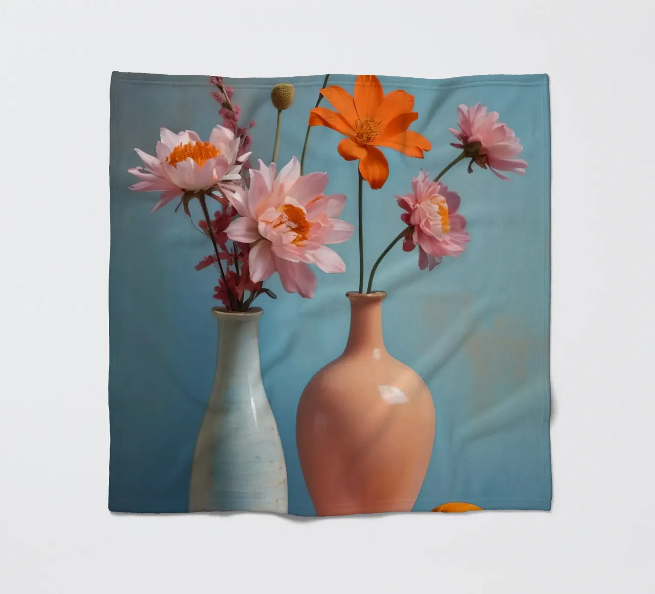 Spring Reverie in Soft Tones coperta in pile da Indigo Rain