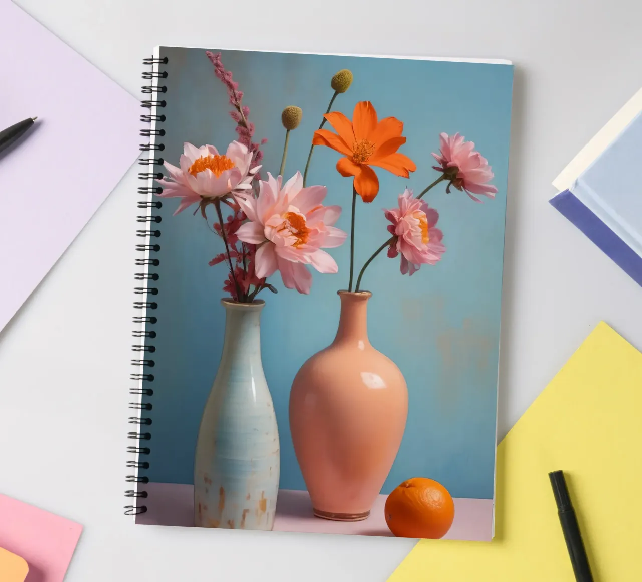 Spring Reverie in Soft Tones diario ad anelli da Indigo Rain