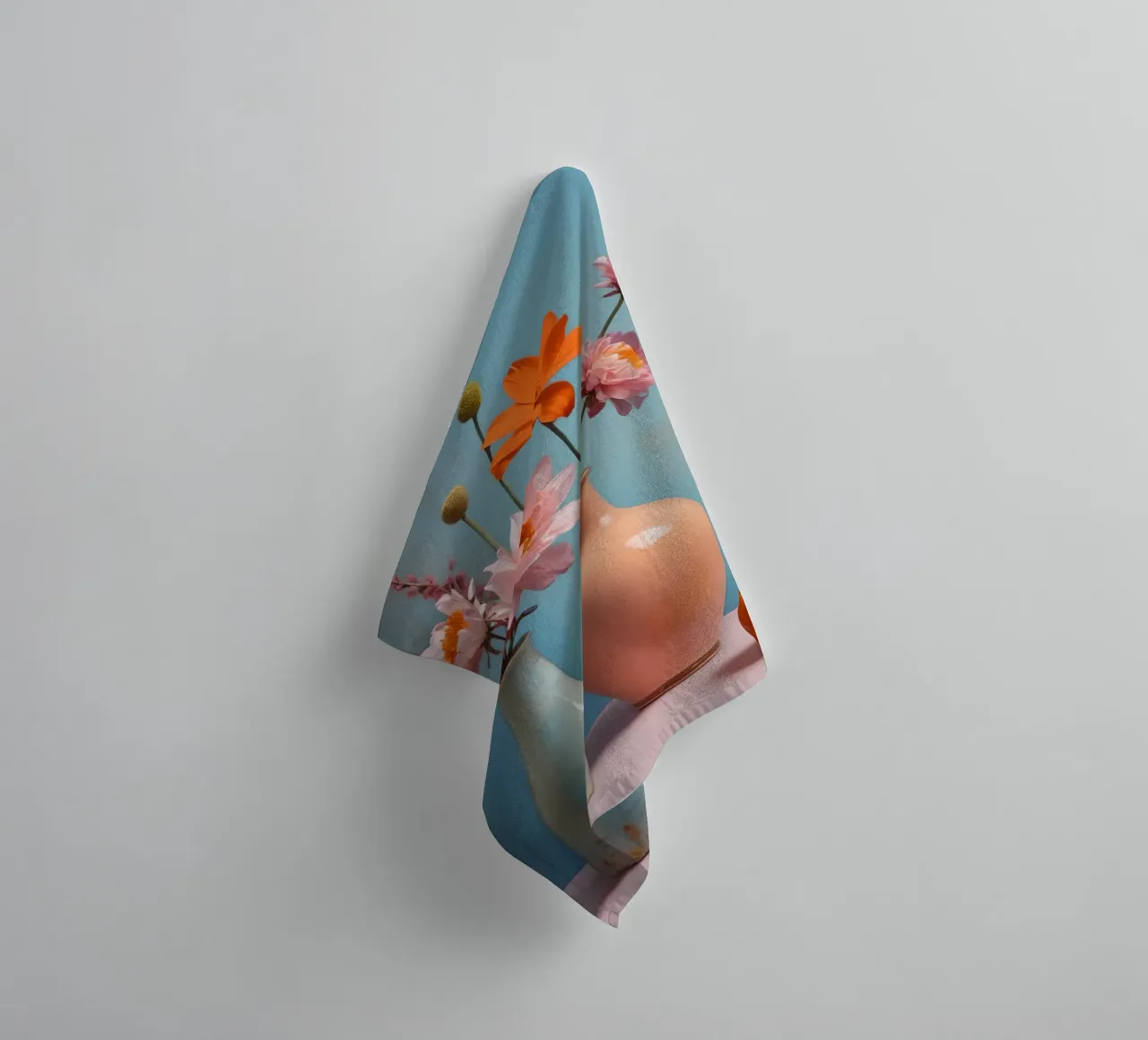 Spring Reverie in Soft Tones asciugamano da bagno da Indigo Rain