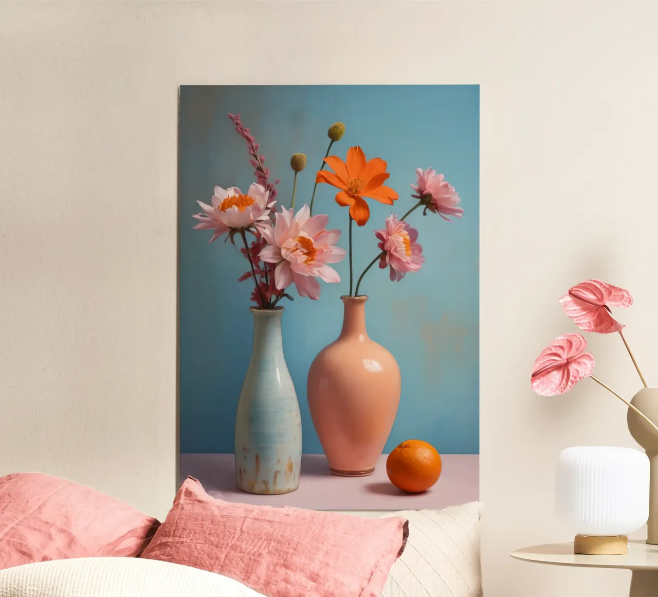 Spring Reverie in Soft Tones alluminio dibond da Indigo Rain