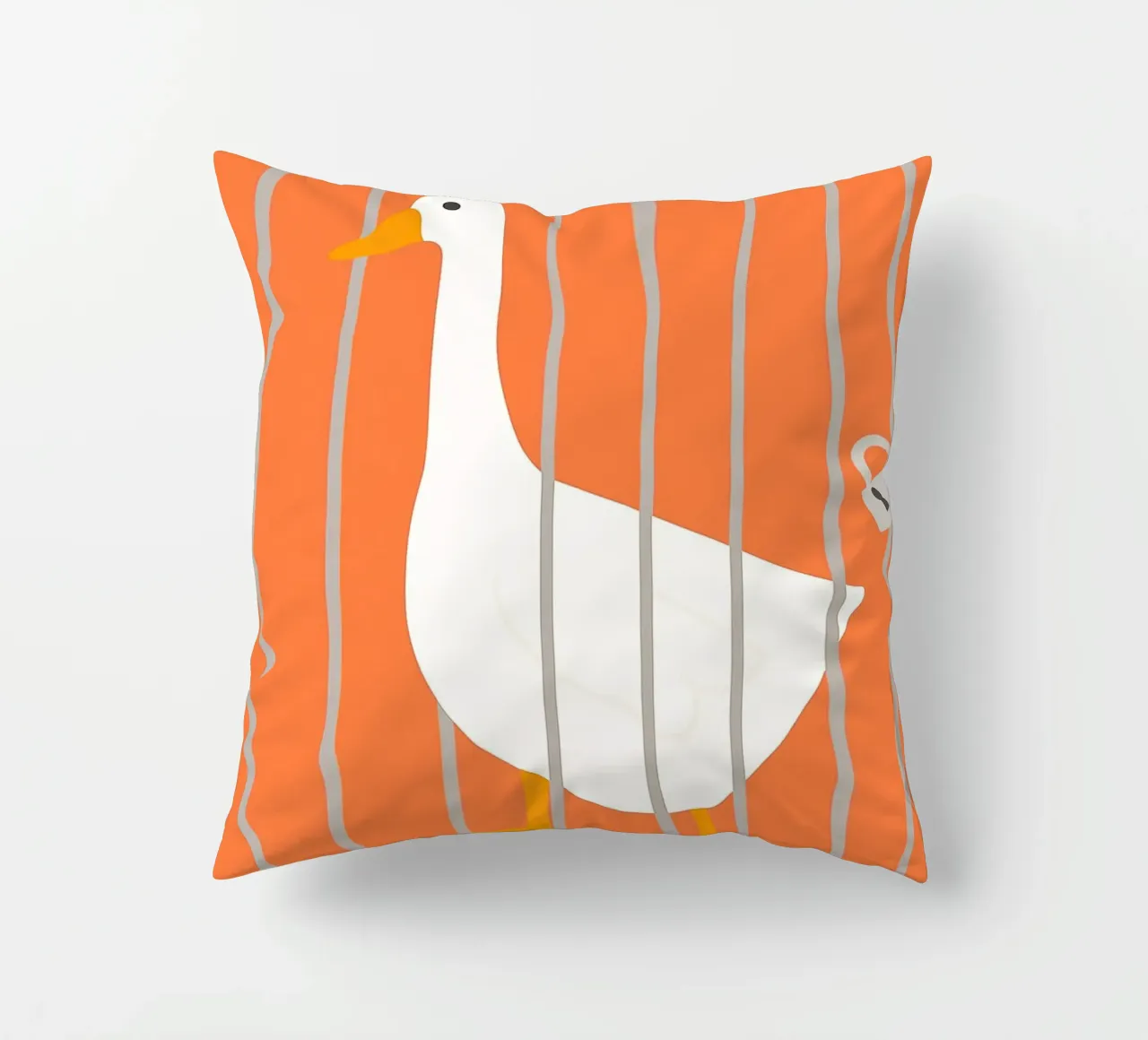 Te domme gans kussen van the gan gan