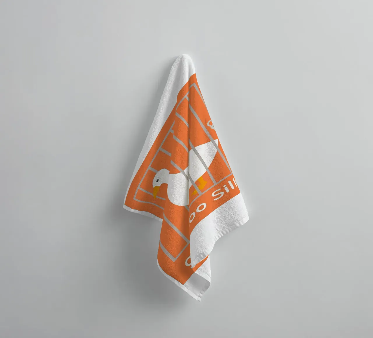 Go Too Silly Goose towel by the gan gan