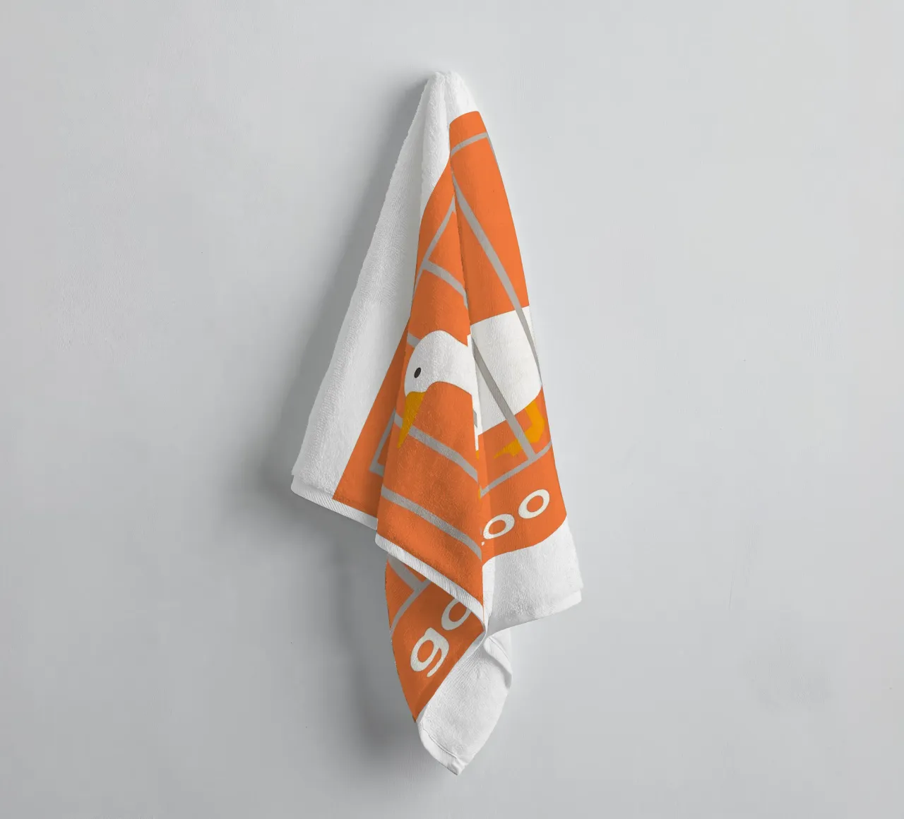 Go Too Silly Goose towel by the gan gan