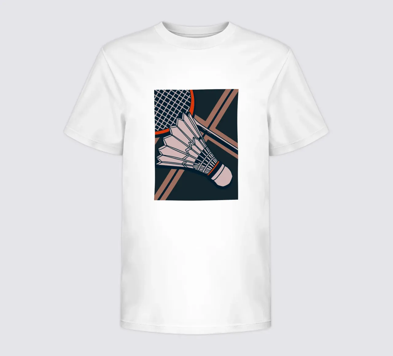 Vintage Badminton kids t-shirt by SPORTS ONLY