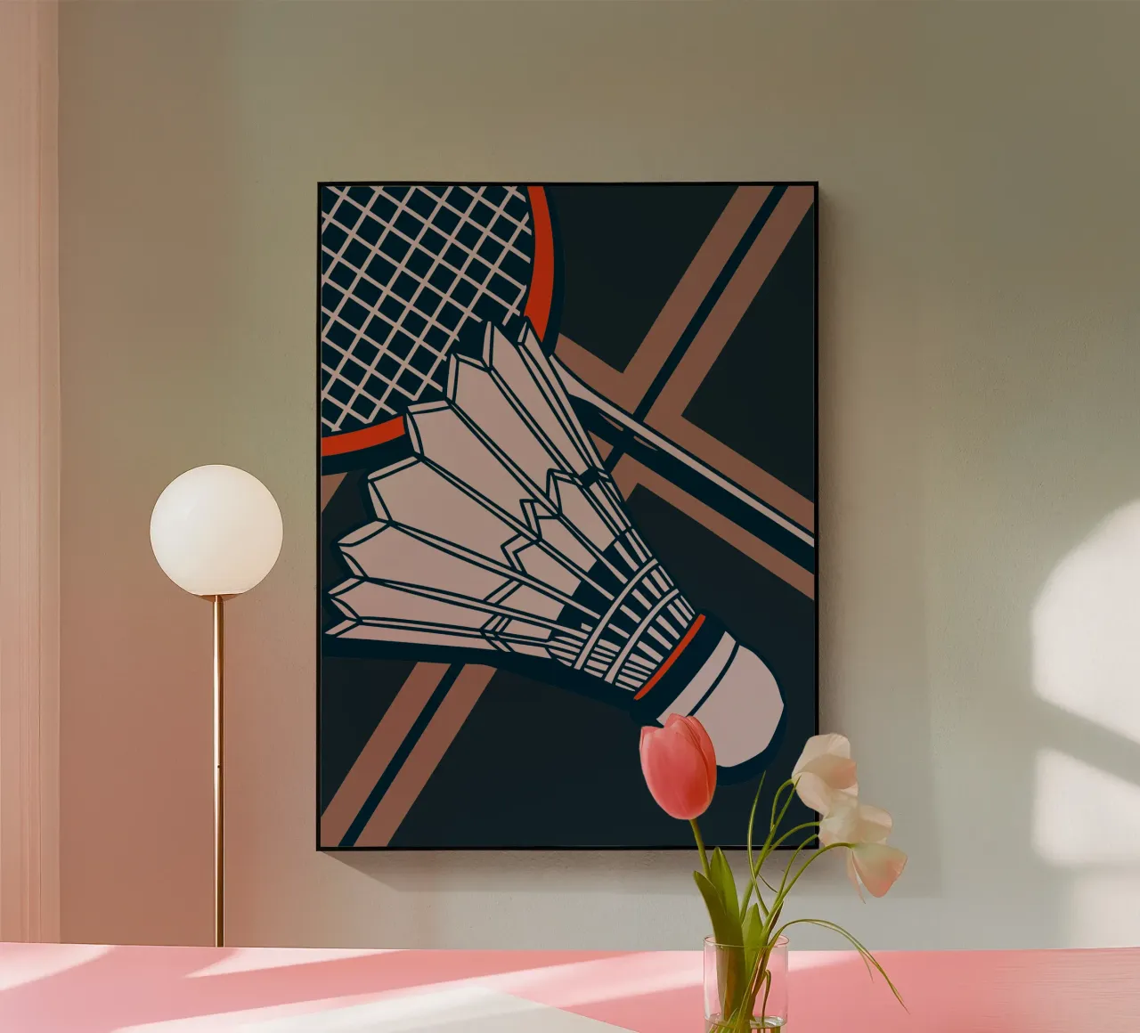 Badminton d'epoca plexiglass da SPORTS ONLY