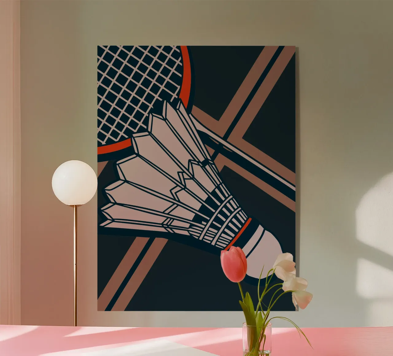 Badminton d'epoca plexiglass da SPORTS ONLY