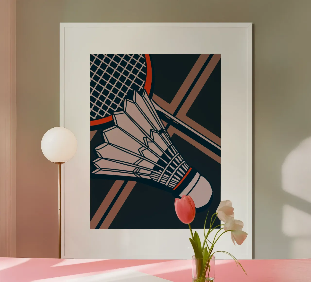 Vintage Badminton hahnemühle by SPORTS ONLY