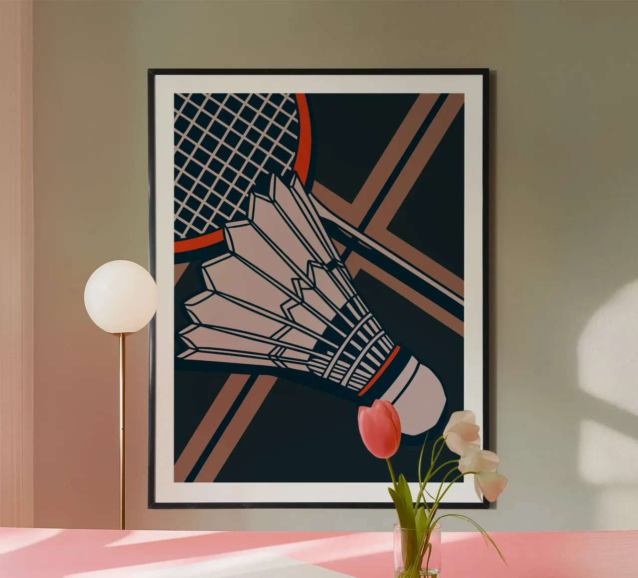 Vintage Badminton hahnemühle by SPORTS ONLY