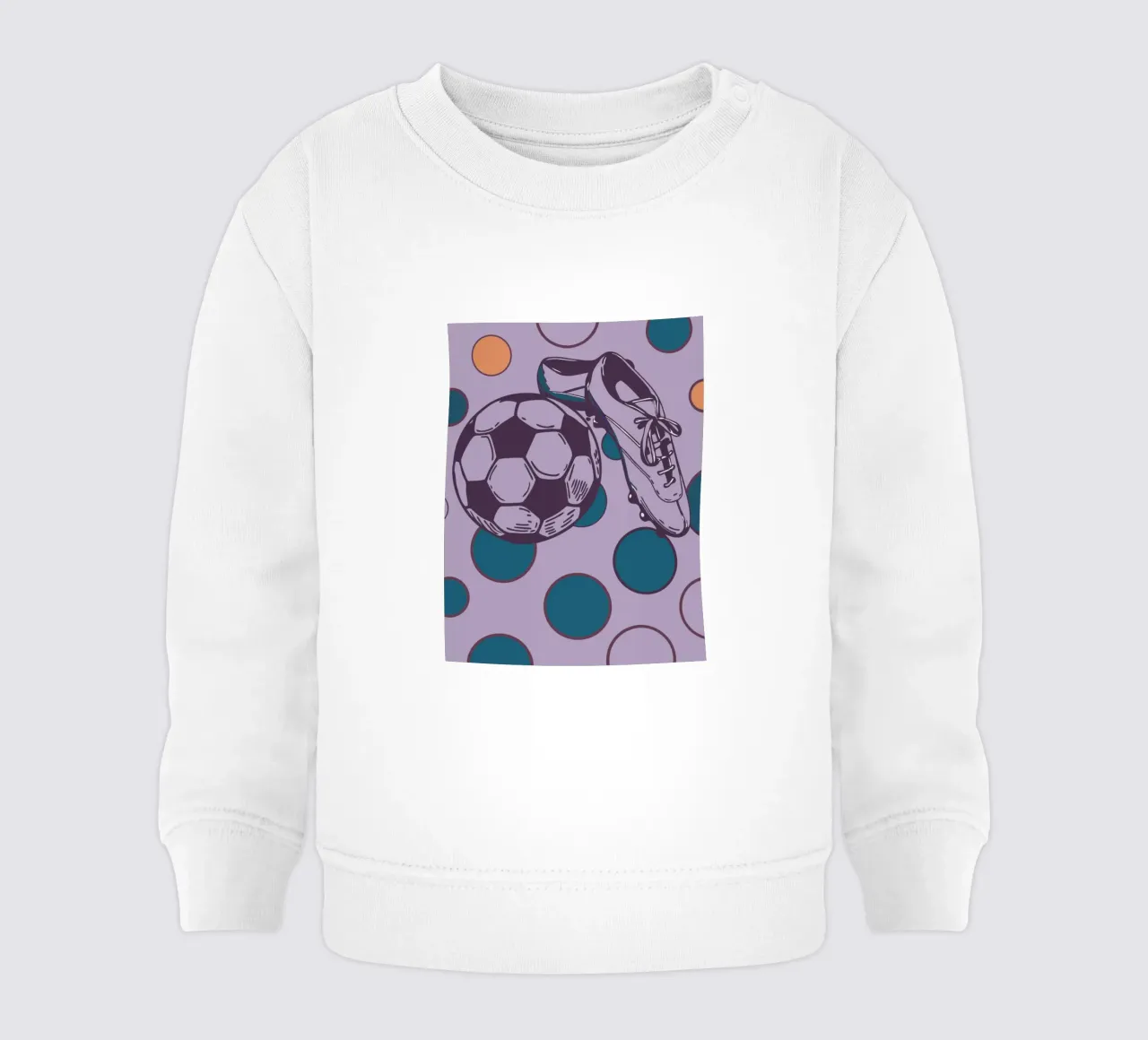 Calcio e scarpe felpa neonato da SPORTS ONLY