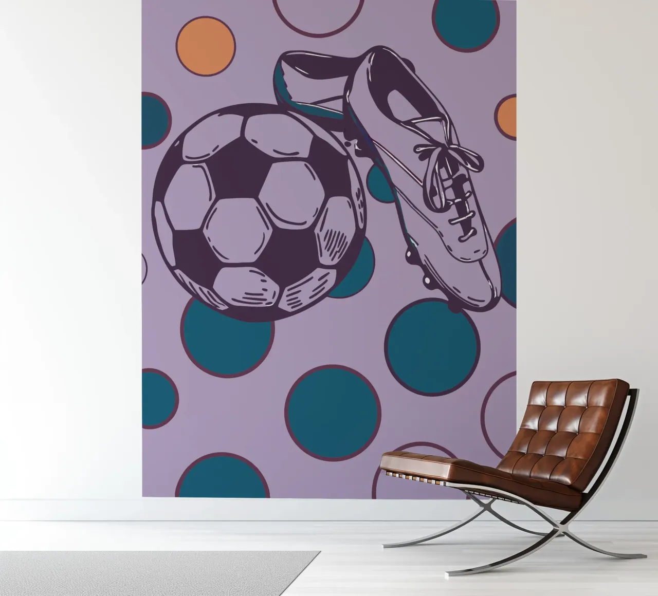Football and Shoes photo wallpaper by SPORTS ONLY