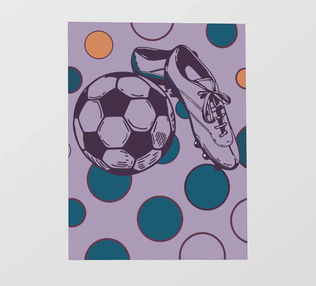 Football and Shoes photo wallpaper by SPORTS ONLY