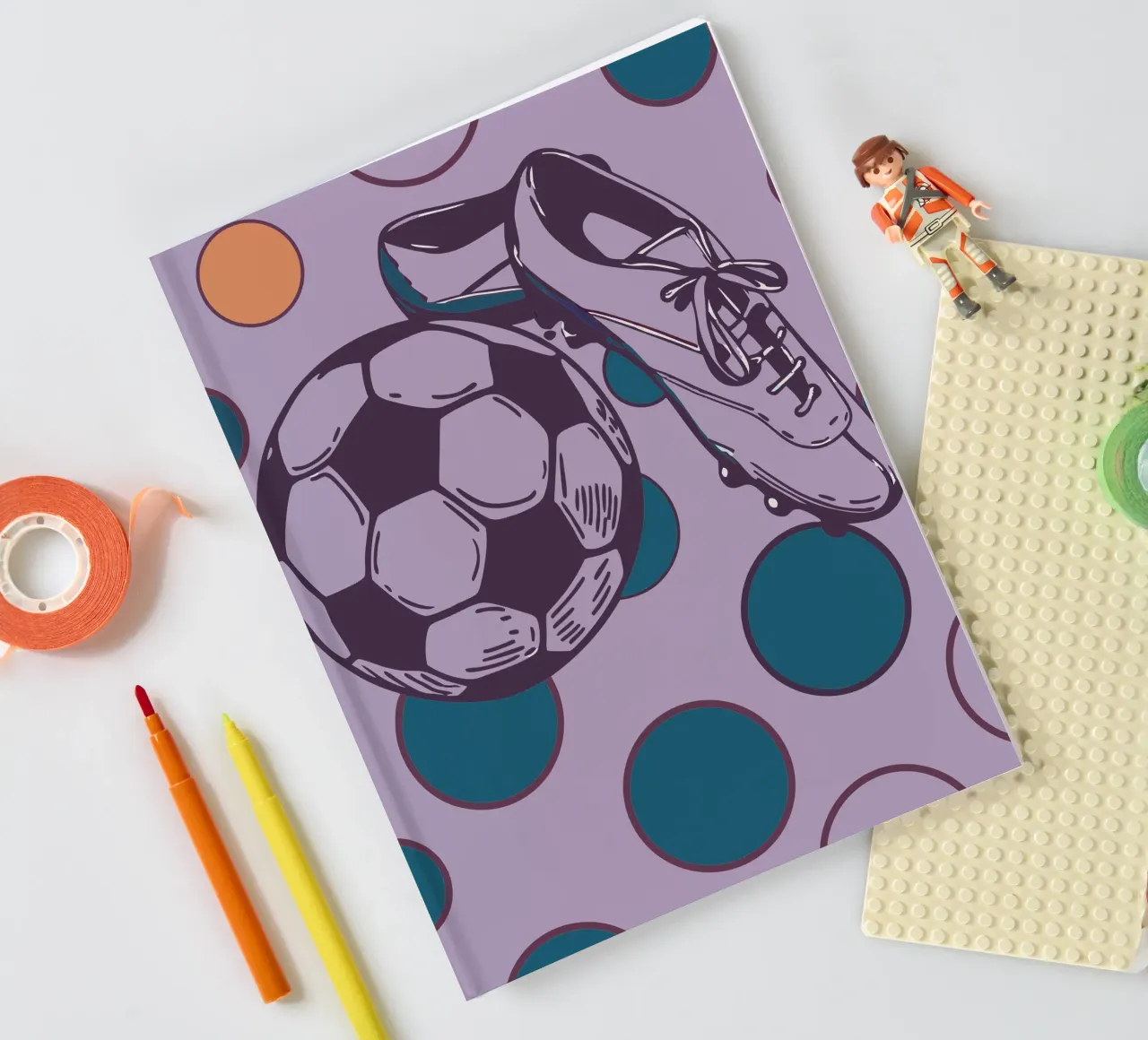 Football and Shoes notebook by SPORTS ONLY