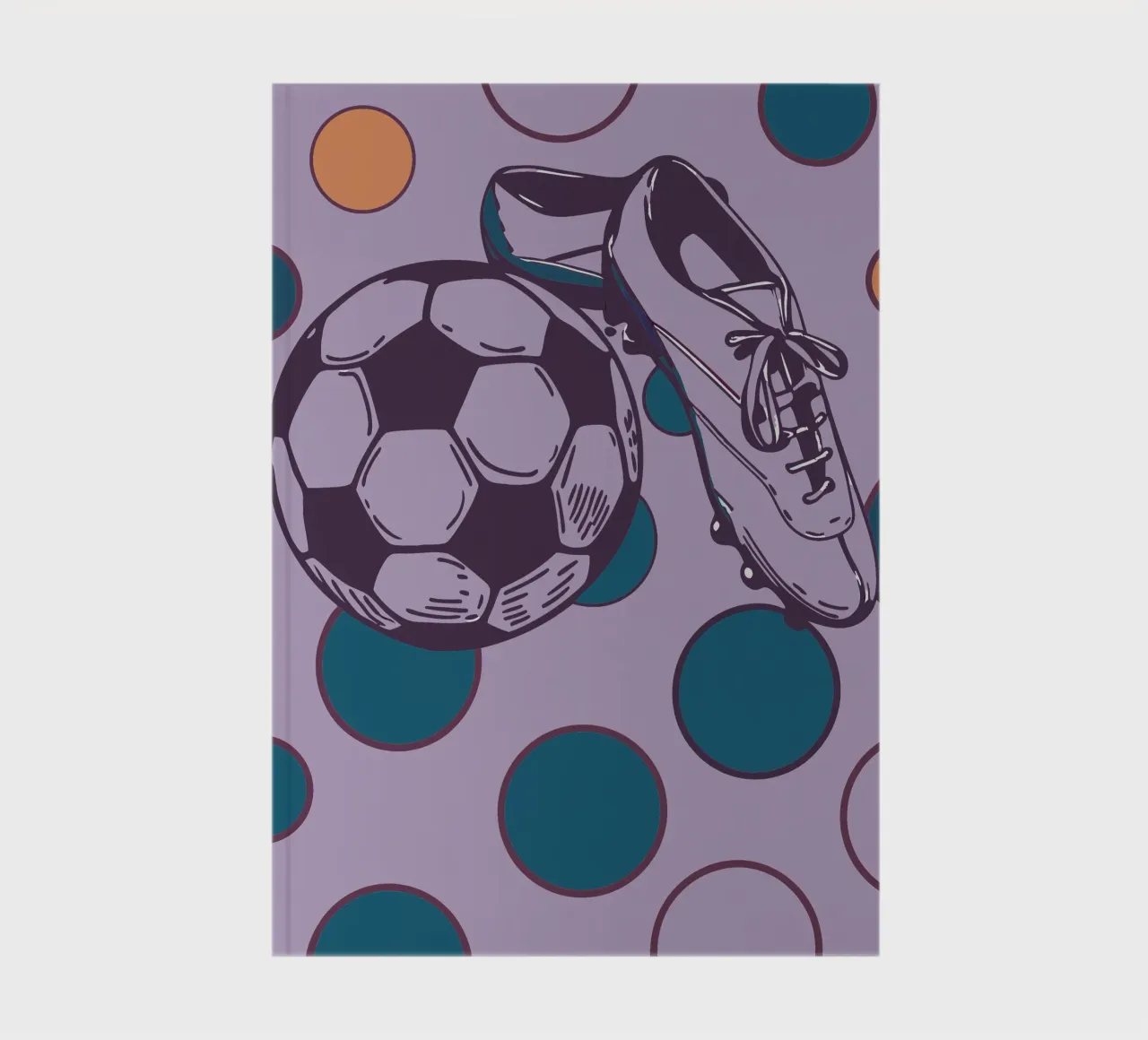 Football and Shoes notebook by SPORTS ONLY