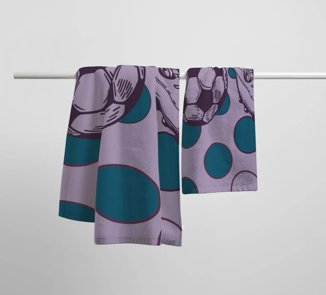 Calcio e scarpe asciugamano da bagno da SPORTS ONLY