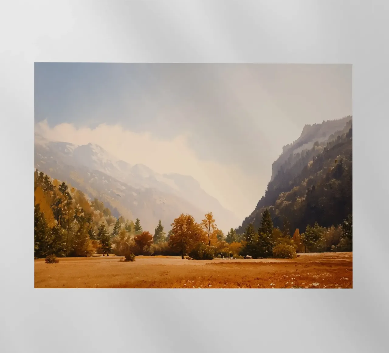 Nepal’s Valley: Himalayan Serenity pellicola backlit da FujiBrush