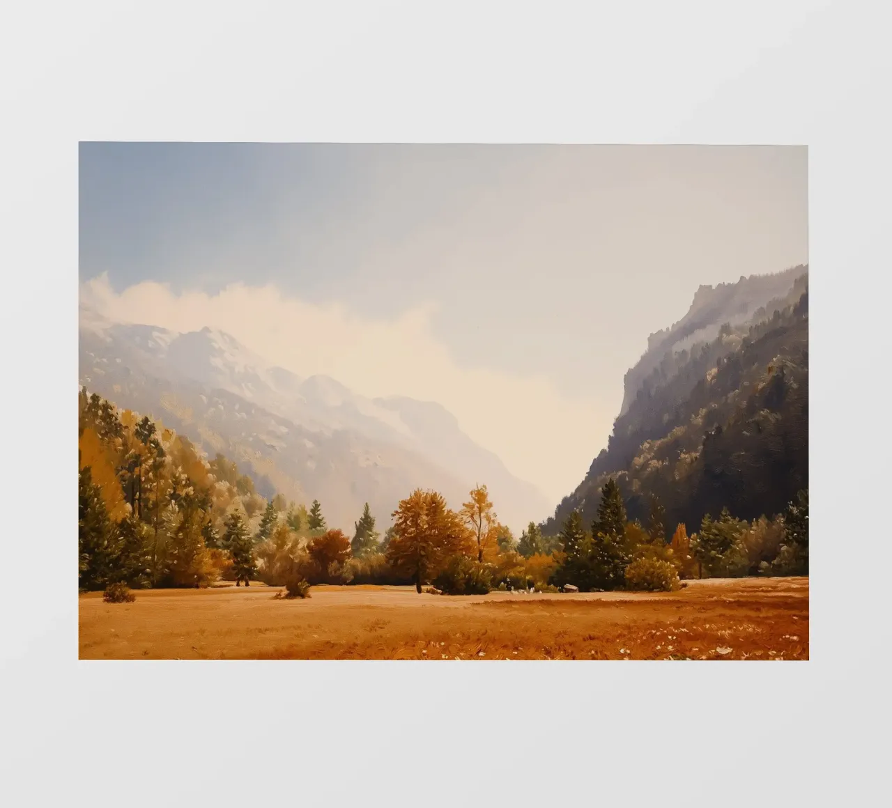 Nepal’s Valley: Himalayan Serenity pellicola backlit da FujiBrush