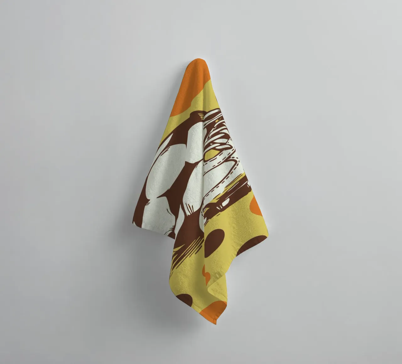 Football and Shoes towel by SPORTS ONLY
