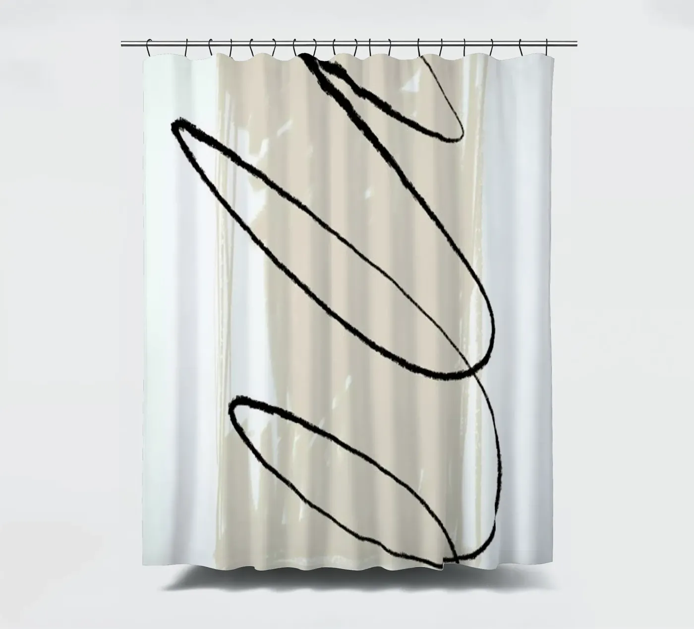 Dance douchegordijn van Graphite