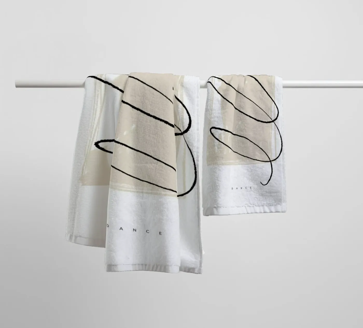 Dance badhanddoek van Graphite