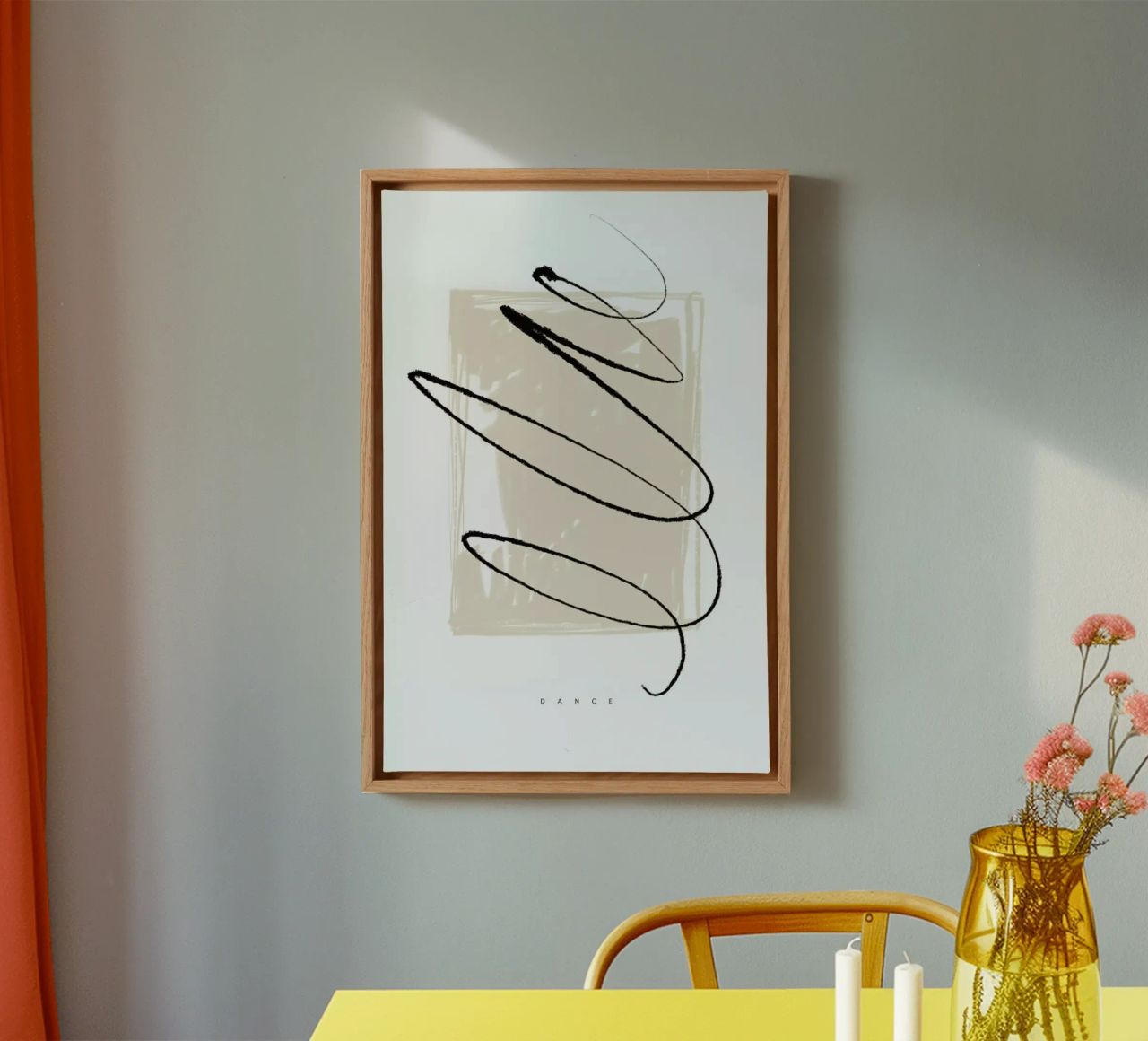 Dance Leinwand von Graphite