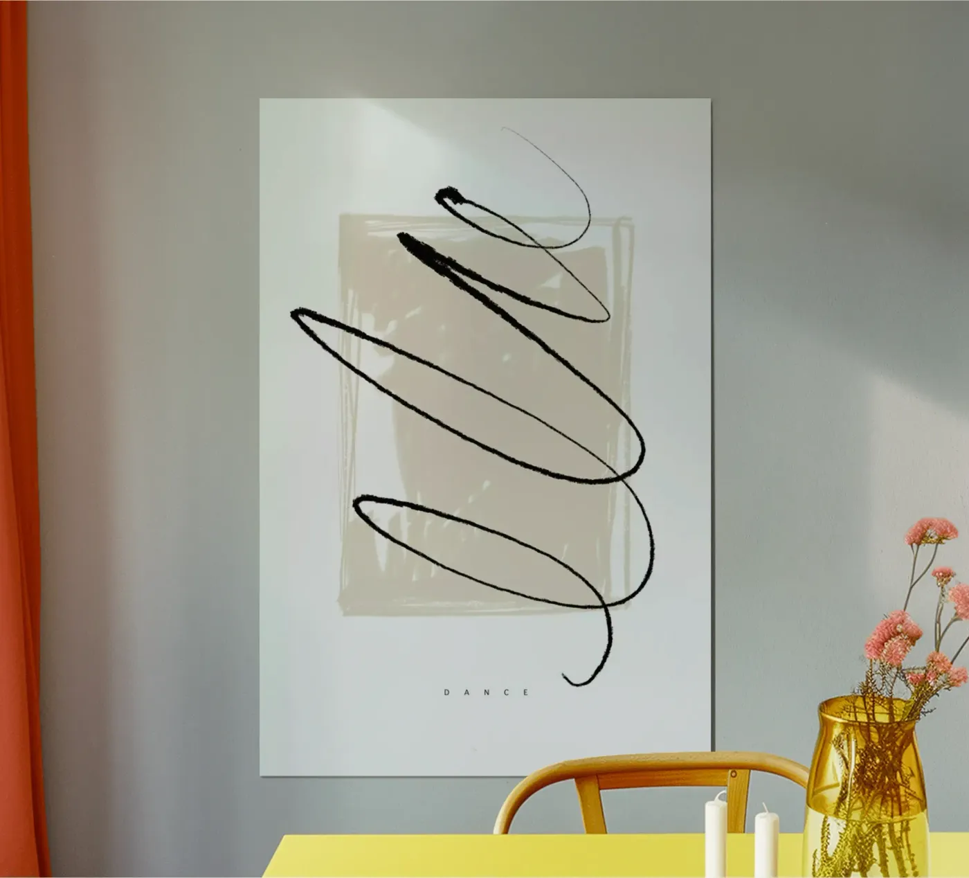 Dance Poster von Graphite