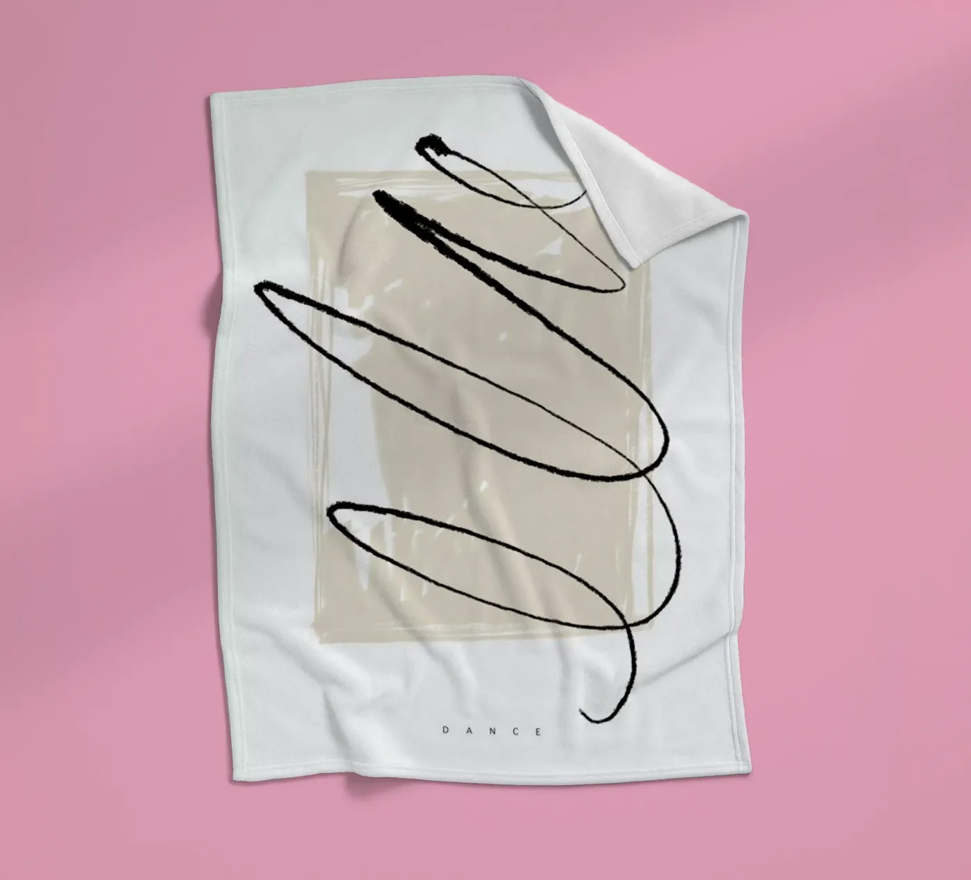 Dance fleece blanket by Graphite