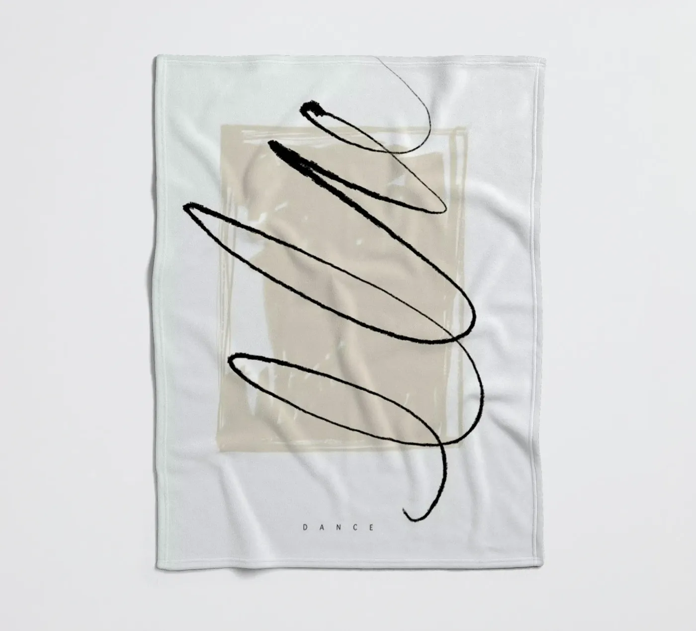 Dance fleece blanket by Graphite