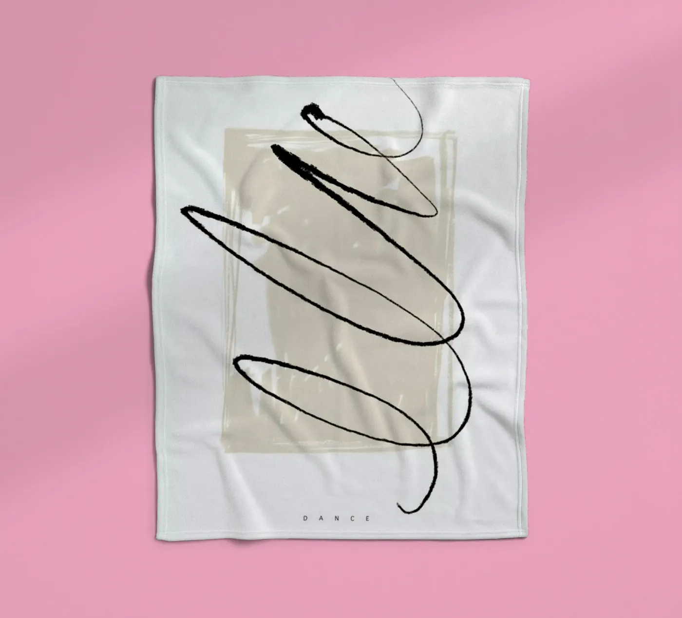 Dance fleece blanket by Graphite