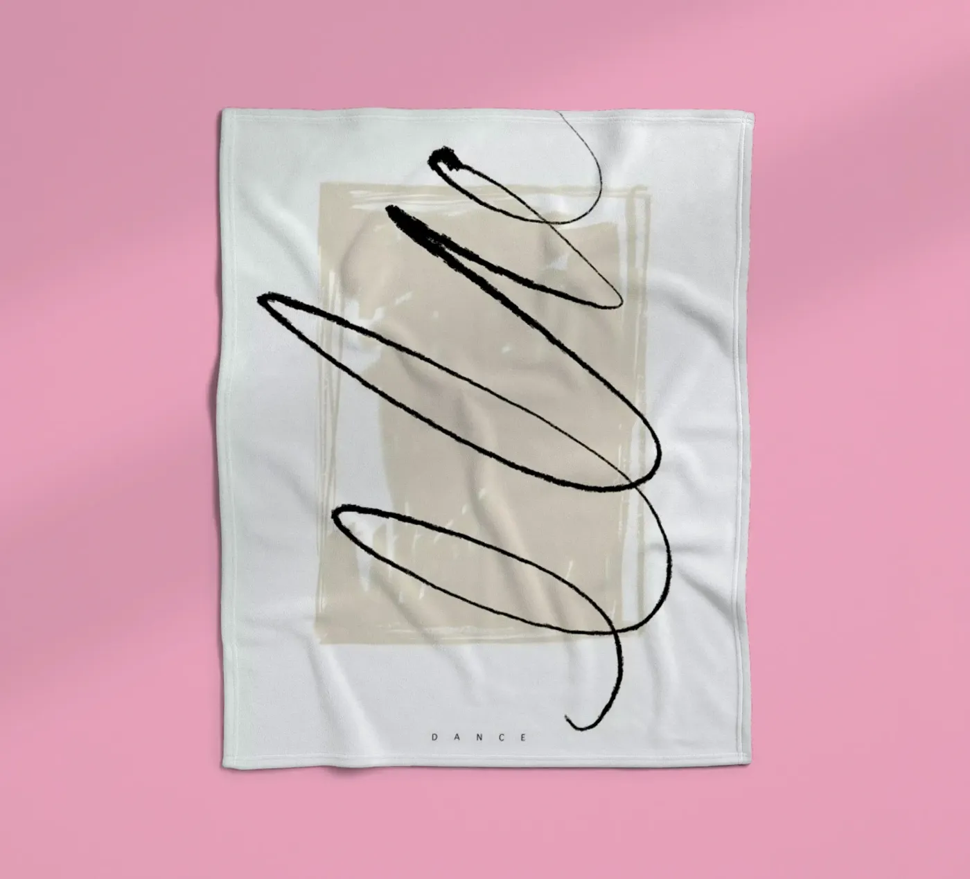 Dance fleece blanket by Graphite