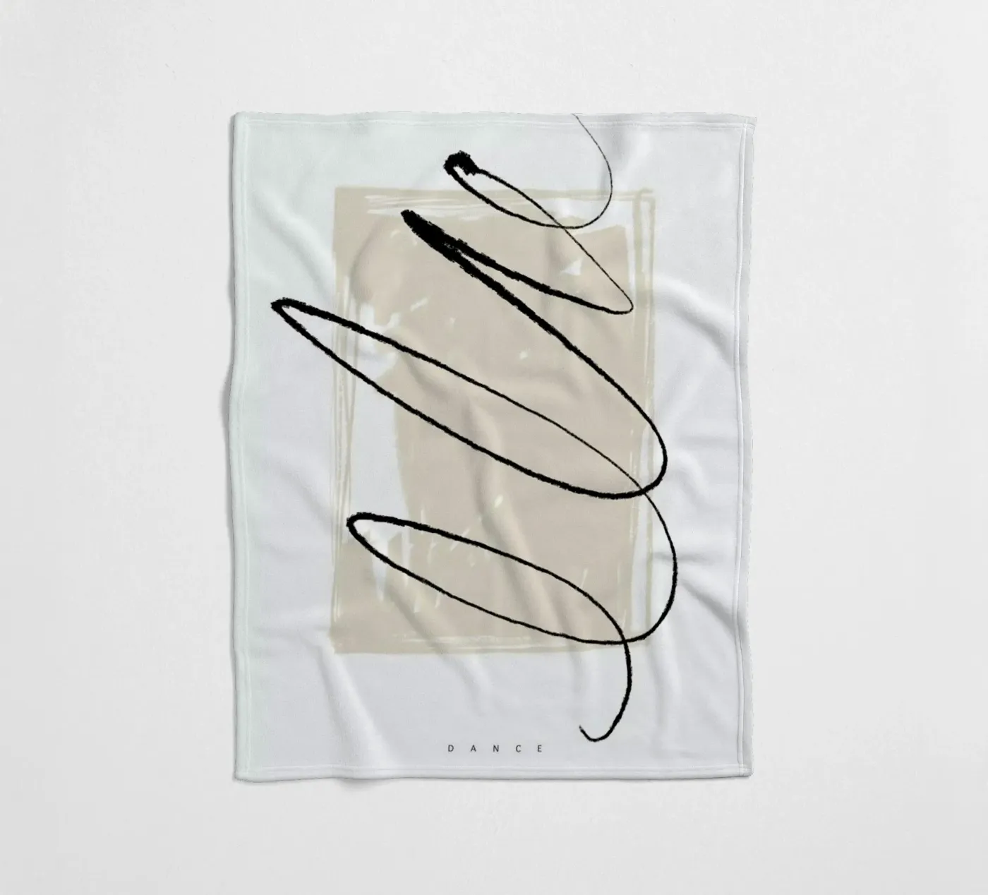 Dance fleece blanket by Graphite