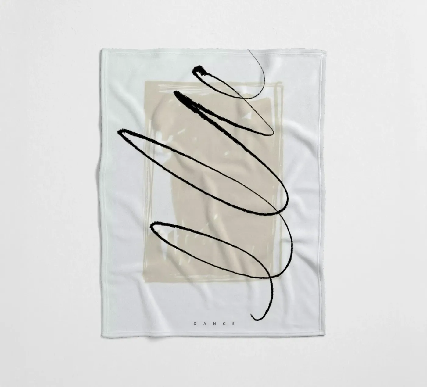 Dance fleece blanket by Graphite