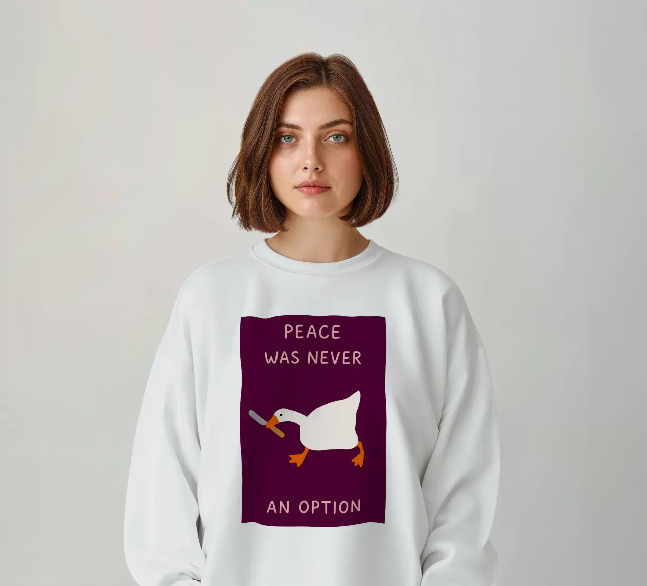 La pace non รจ mai stata un'opzione felpa da the gan gan