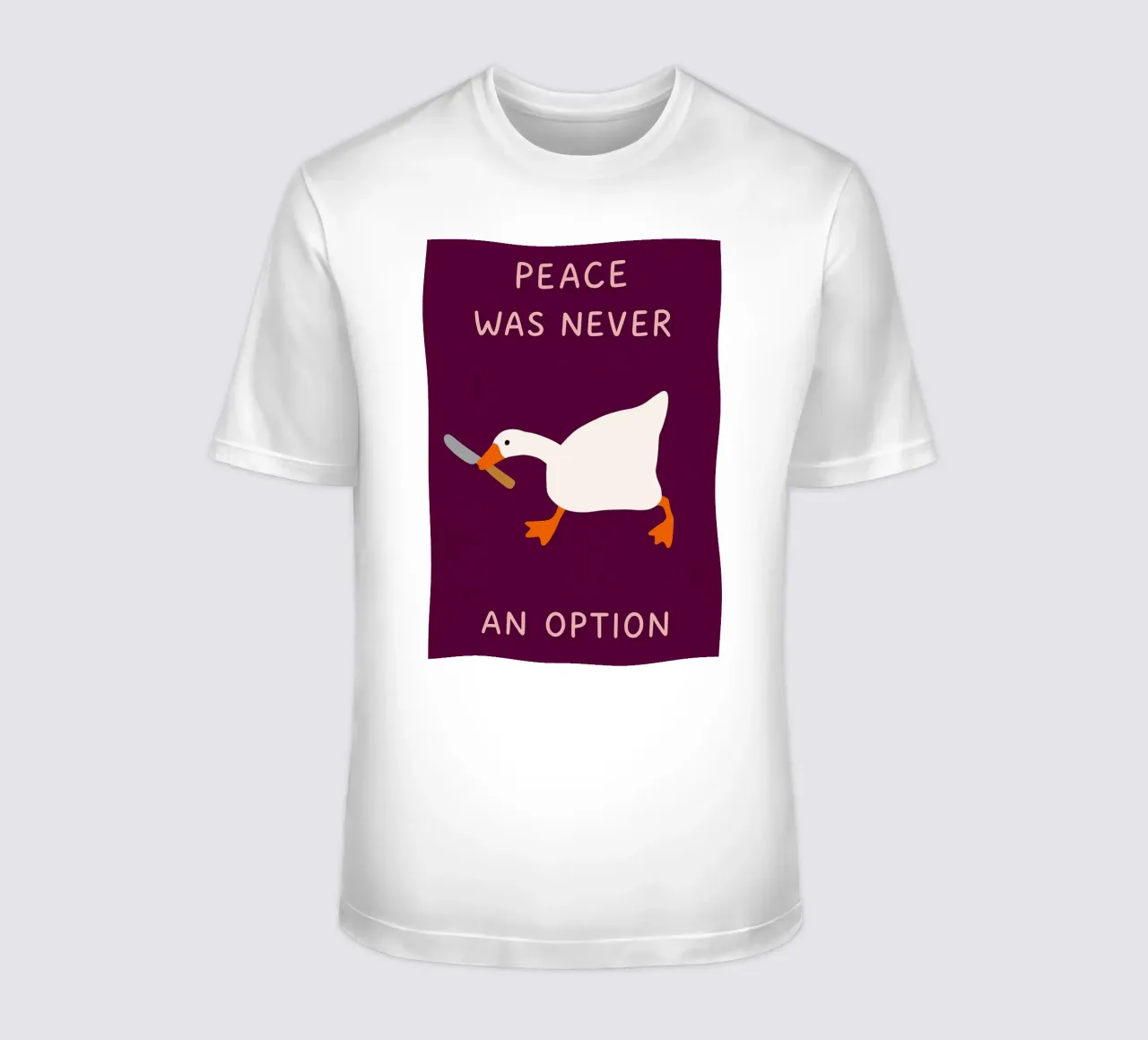La pace non è mai stata un'opzione t-shirt da the gan gan
