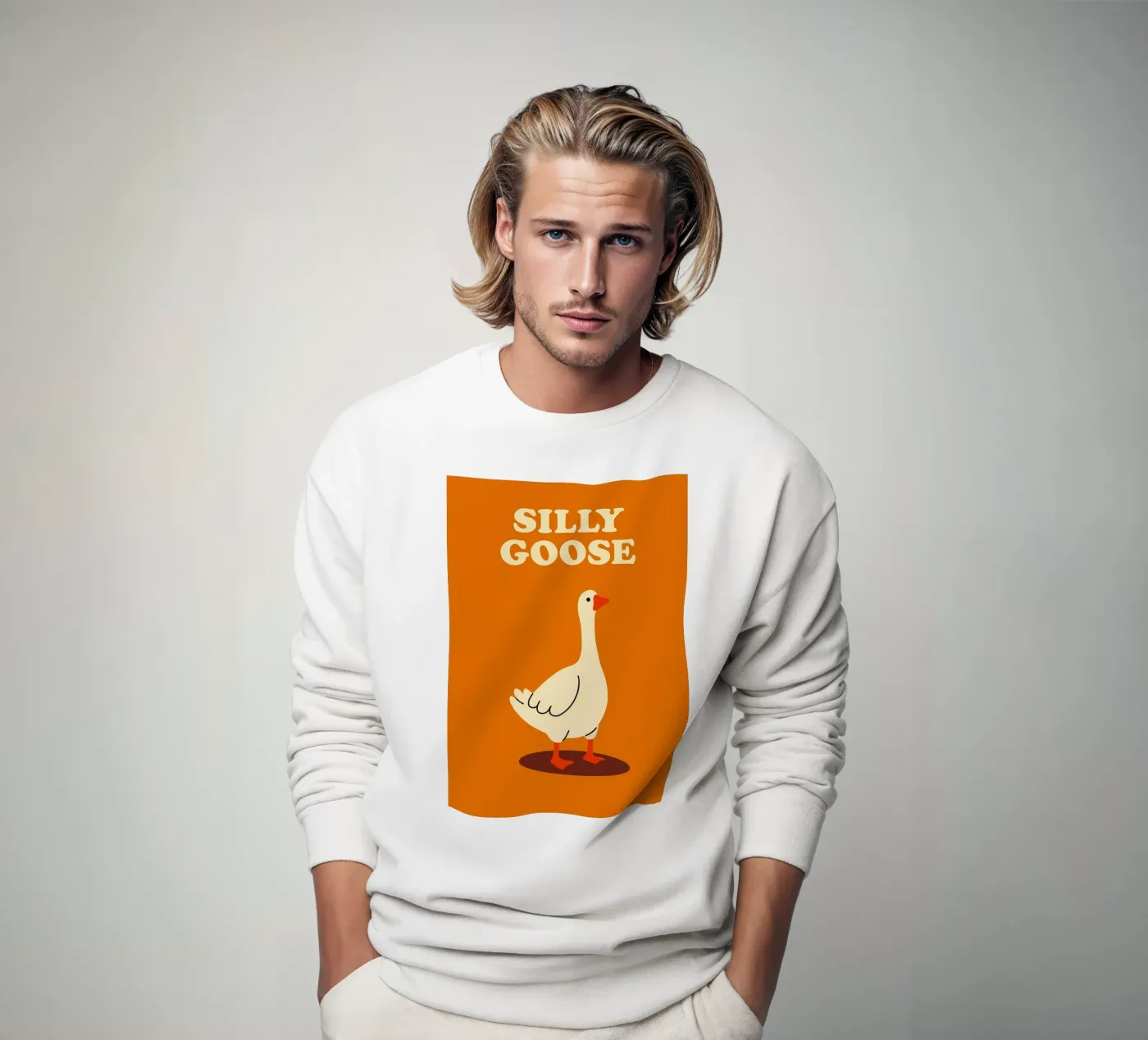 Gekke gans sweatshirt van the gan gan