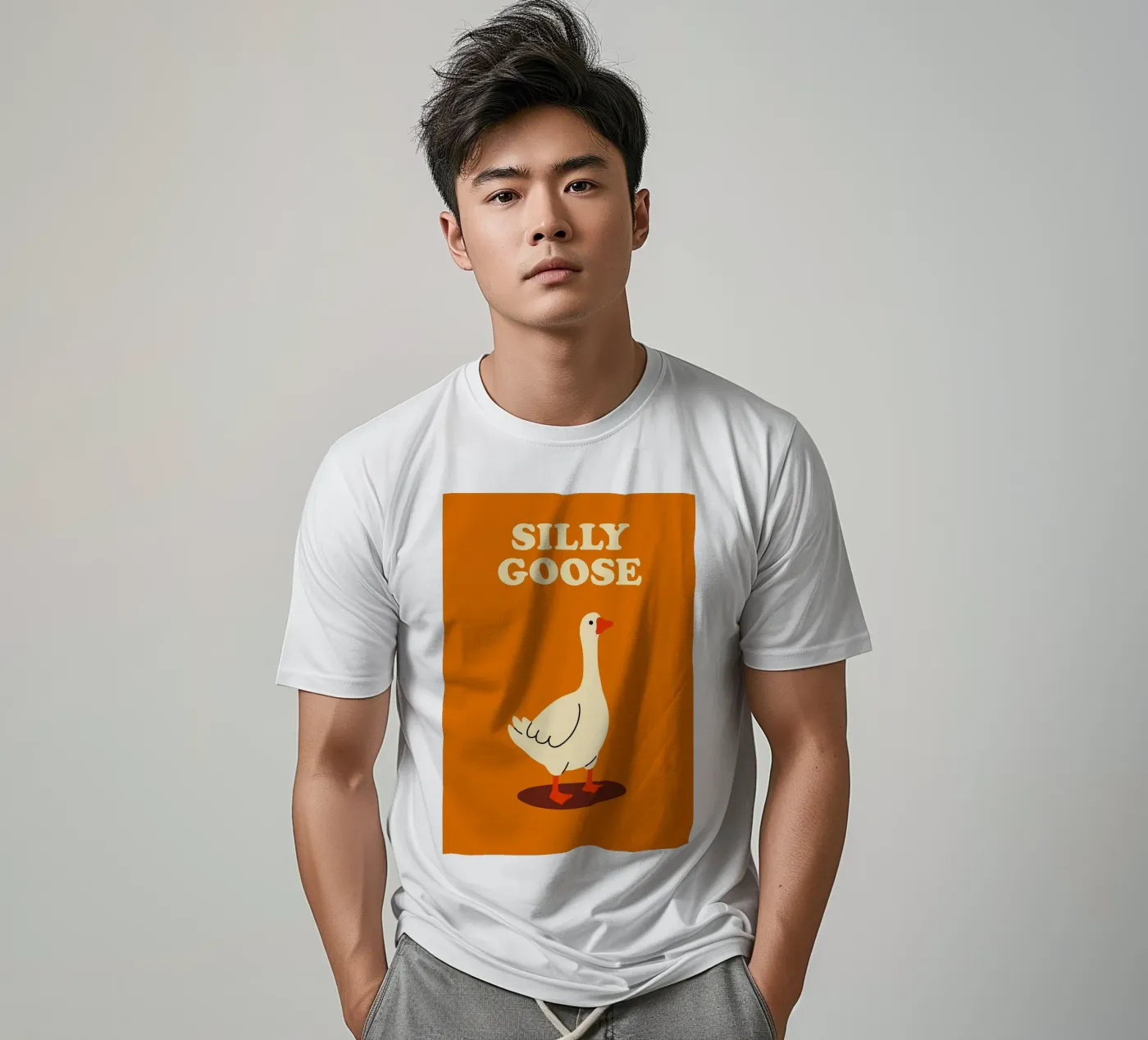 L'oca sciocca t-shirt da the gan gan