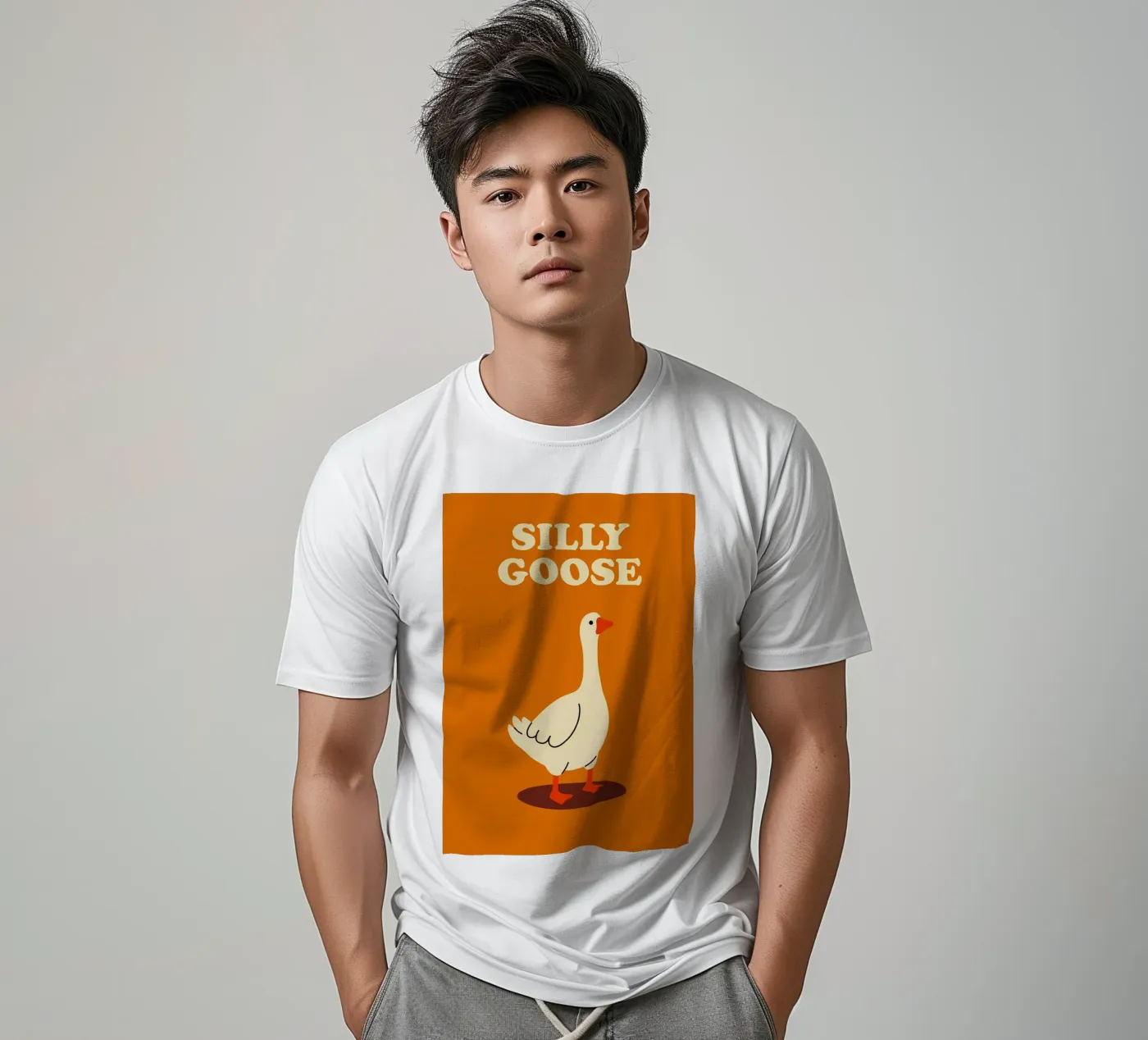L'oca sciocca t-shirt da the gan gan