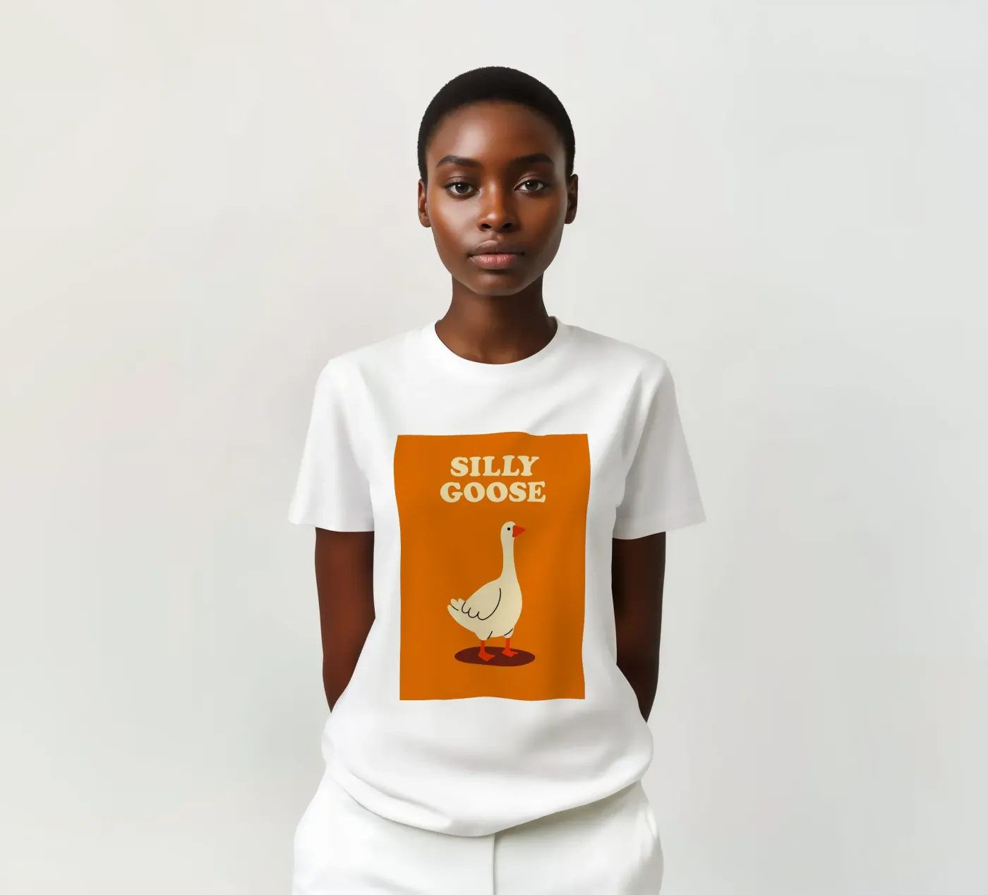 L'oca sciocca t-shirt da the gan gan