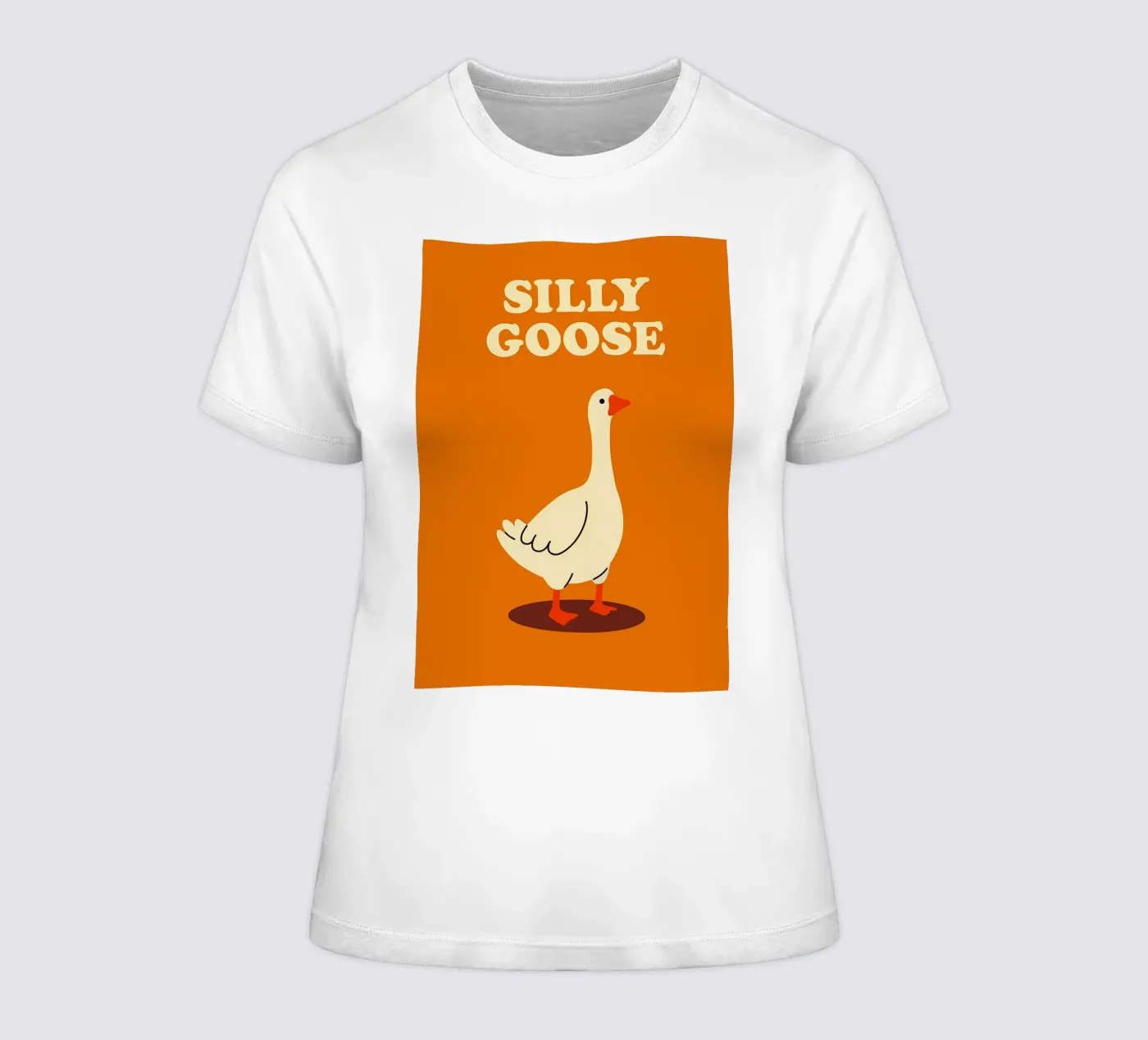 L'oca sciocca t-shirt da donna da the gan gan