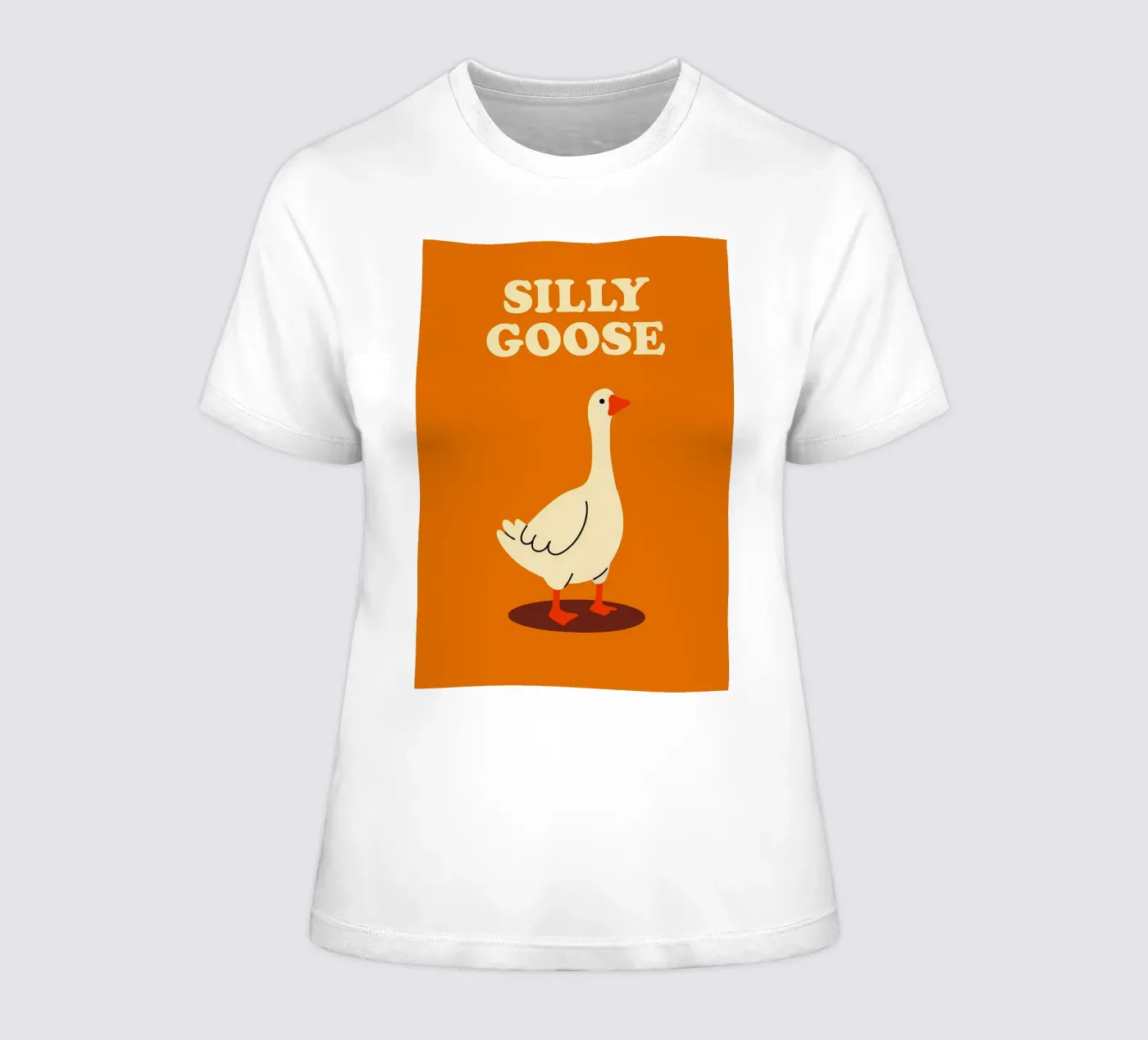 L'oca sciocca t-shirt da donna da the gan gan
