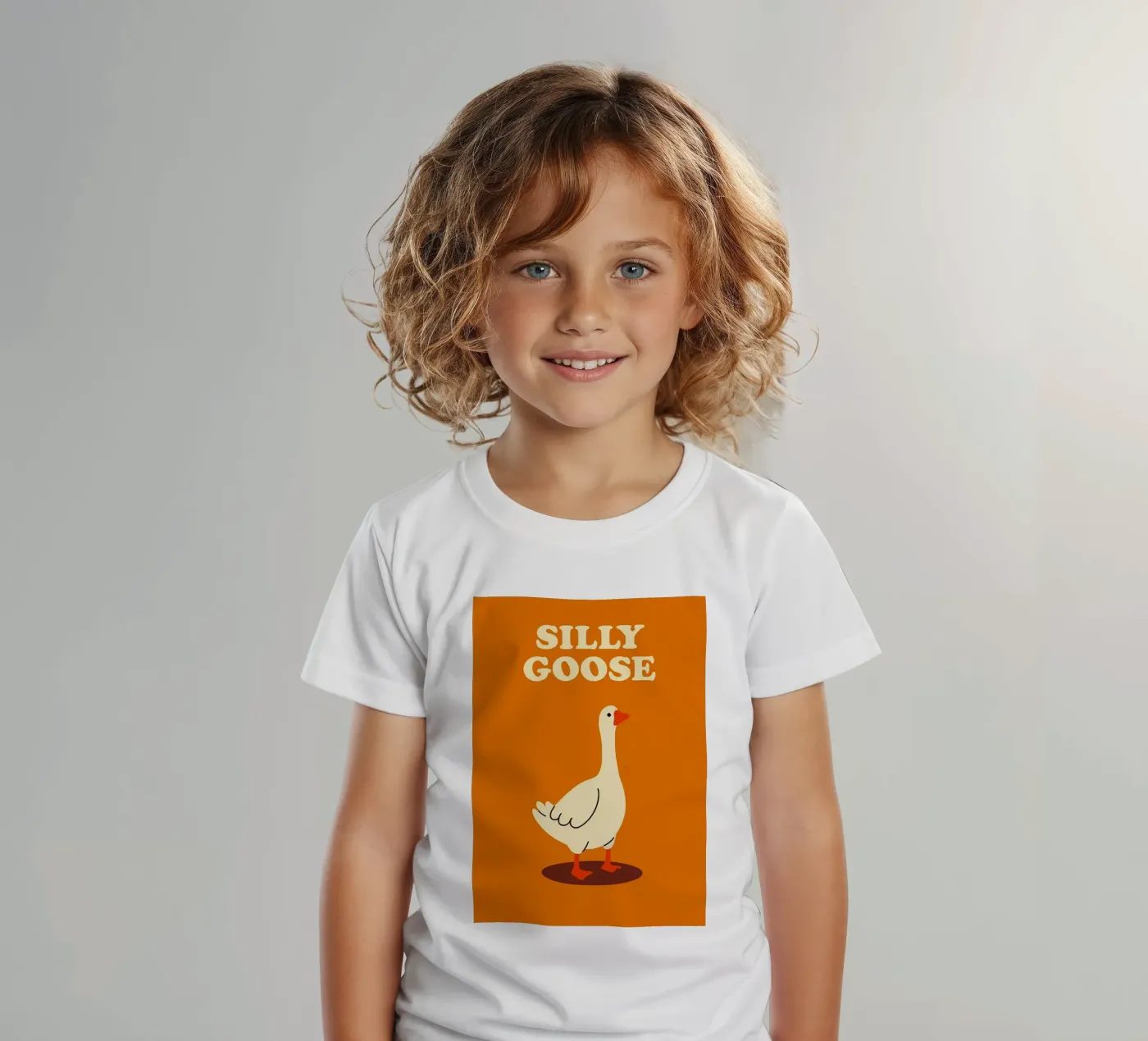 Silly Goose kids t-shirt by the gan gan