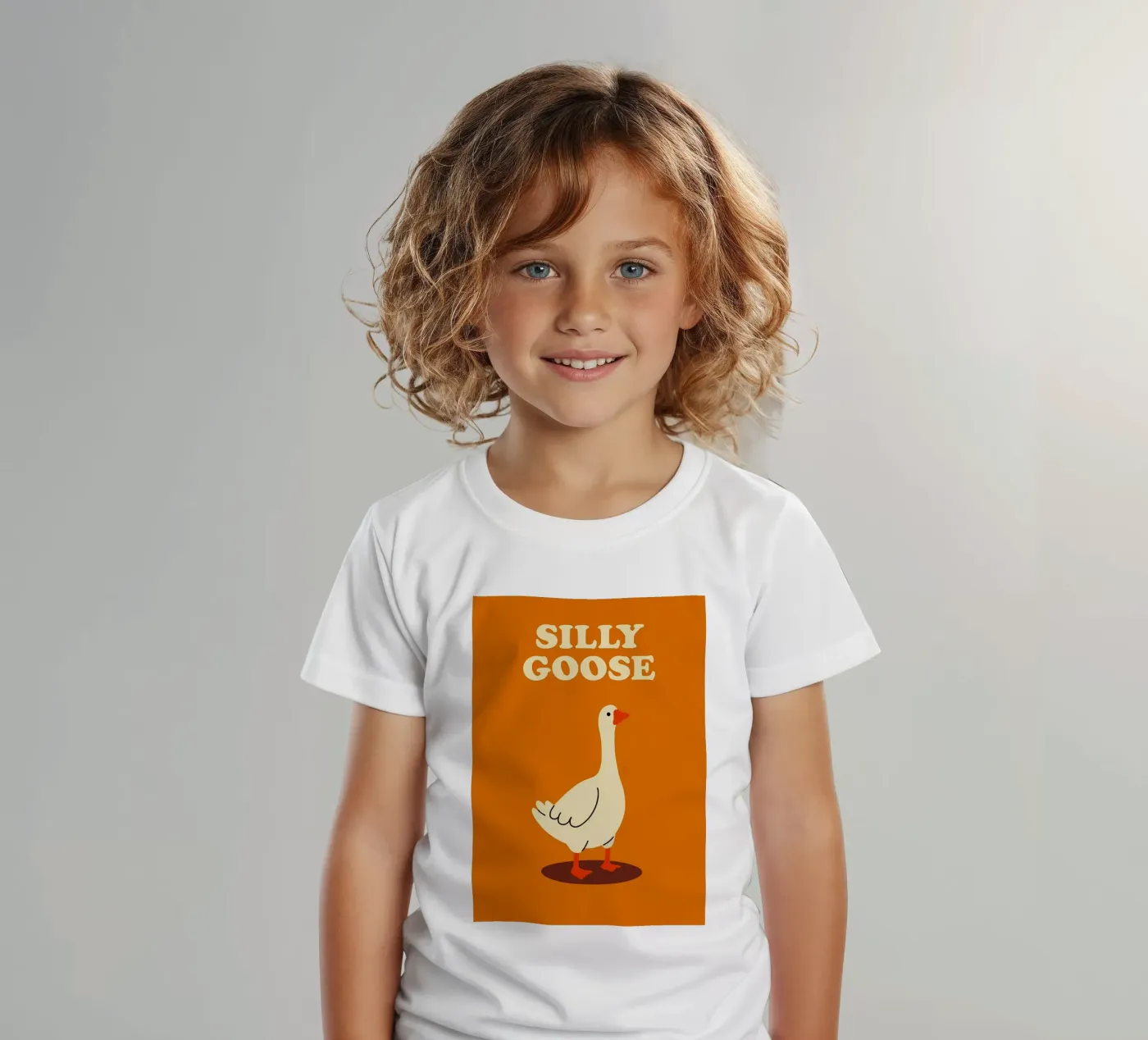 L'oca sciocca t-shirt bambini da the gan gan