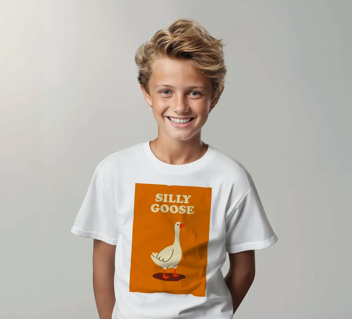 Silly Goose kids t-shirt by the gan gan